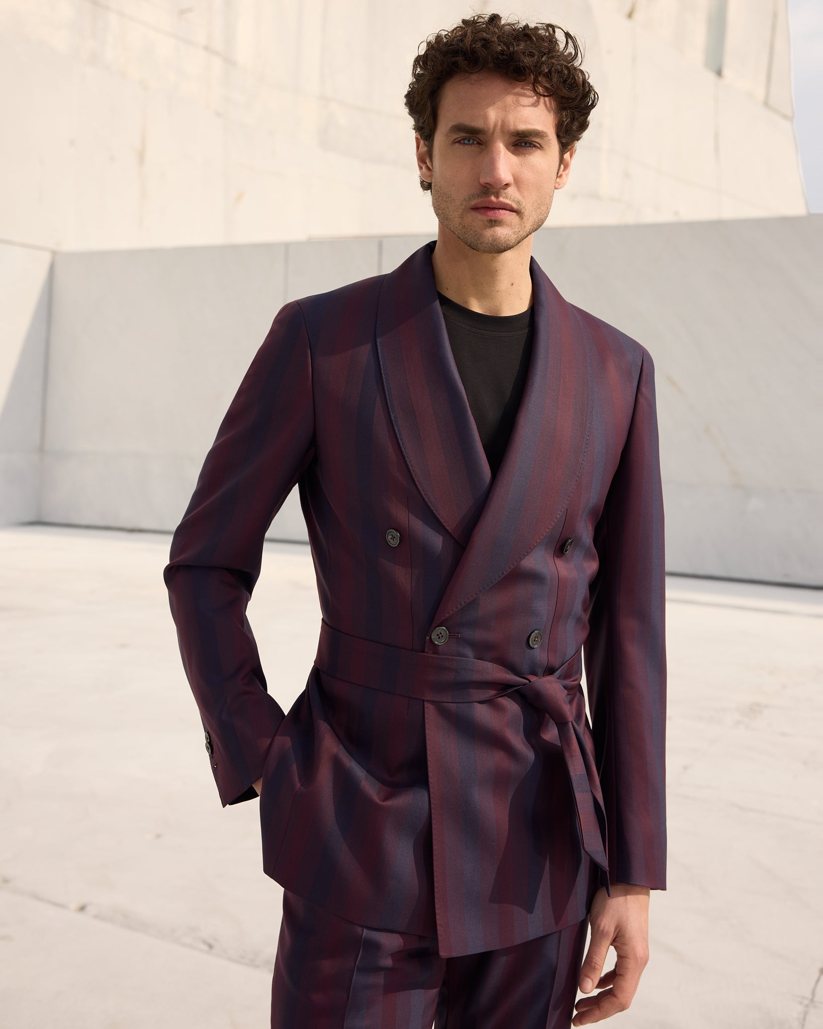 Costum bordo Made to Measure, tesatura Ariston