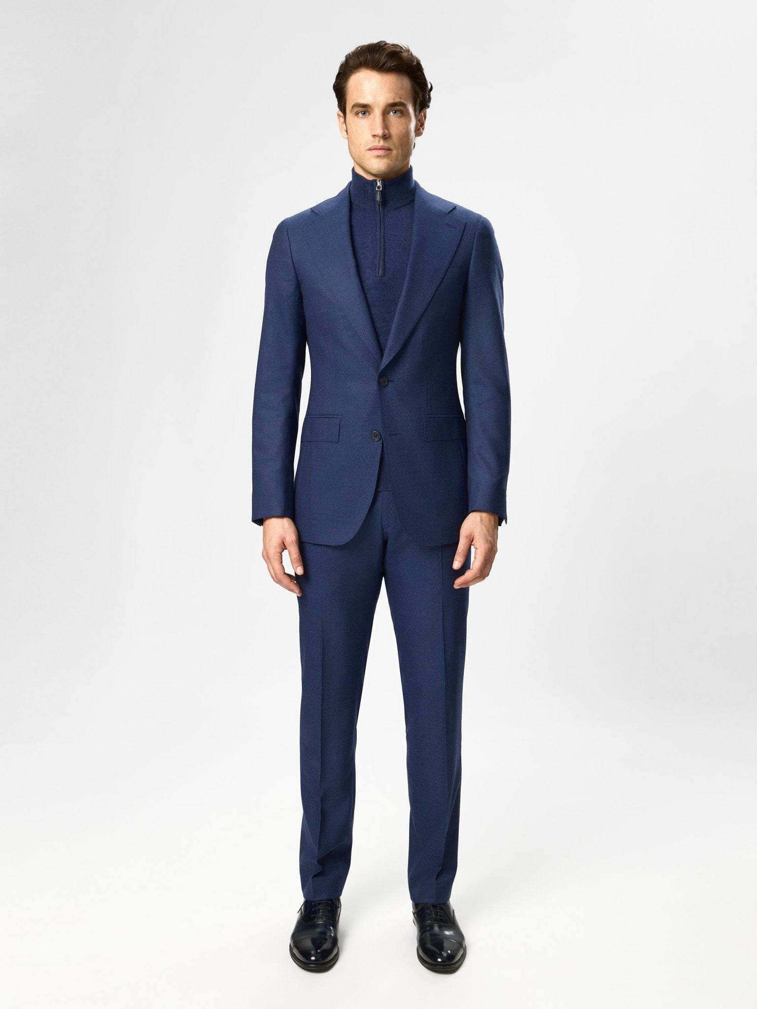 COSTUM albastru tesatura Vitale Barberis Canonico - Viggo