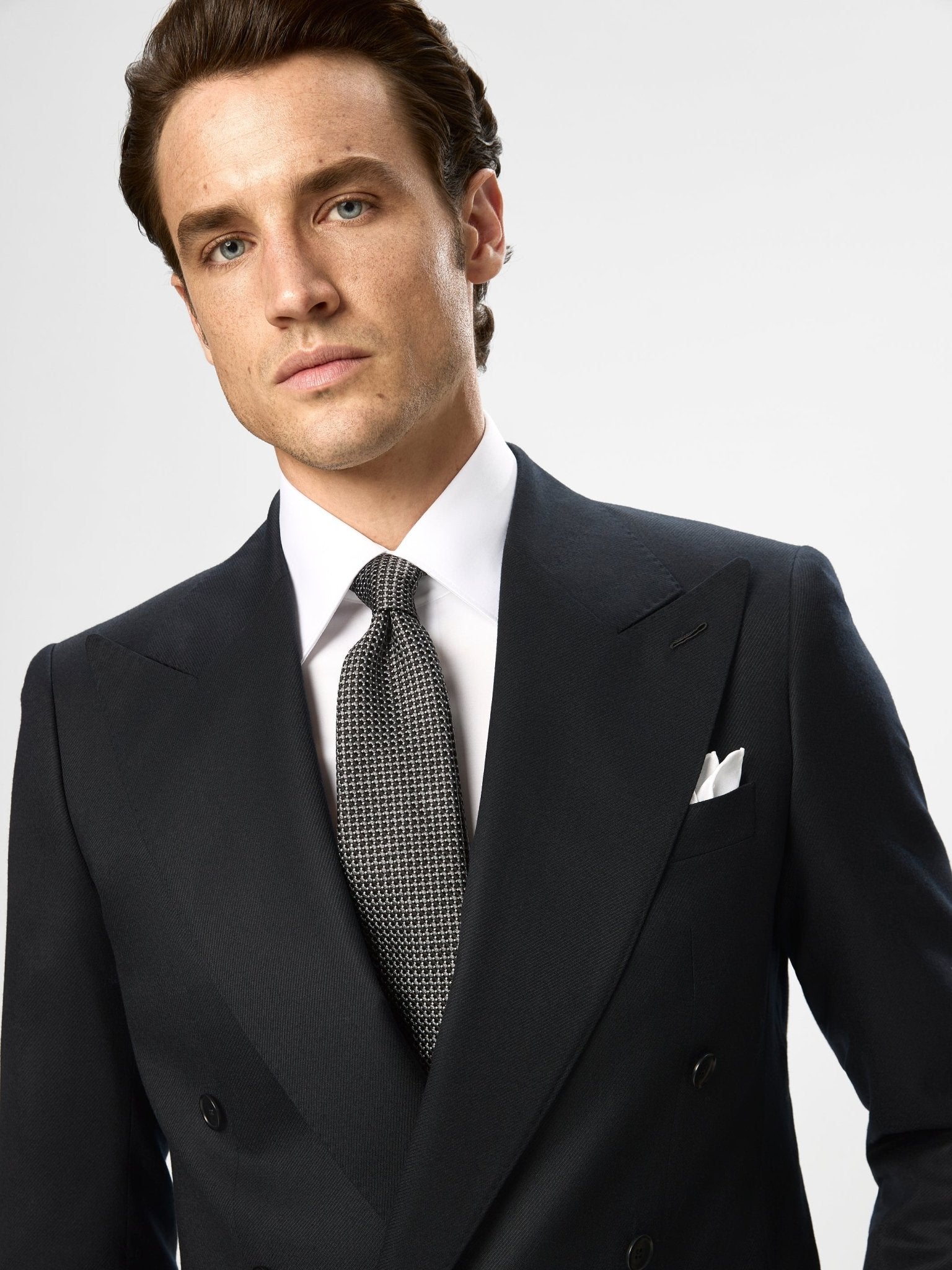 COSTUM negru tesatura Vitale Barberis Canonico - Viggo