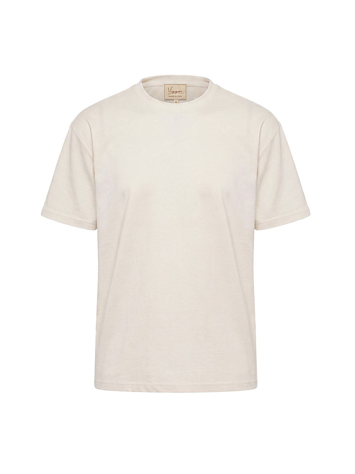 Tricou cappuccino din bumbac Oeko-Tex®