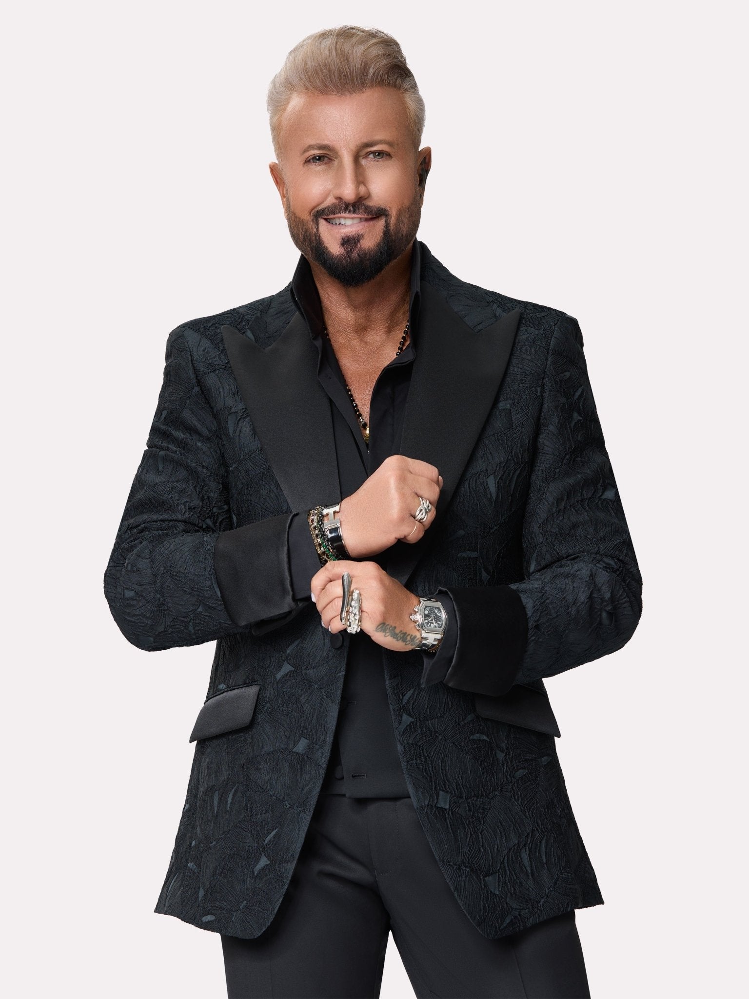 Sacou smoking made to measure cu model 3d - Viggo