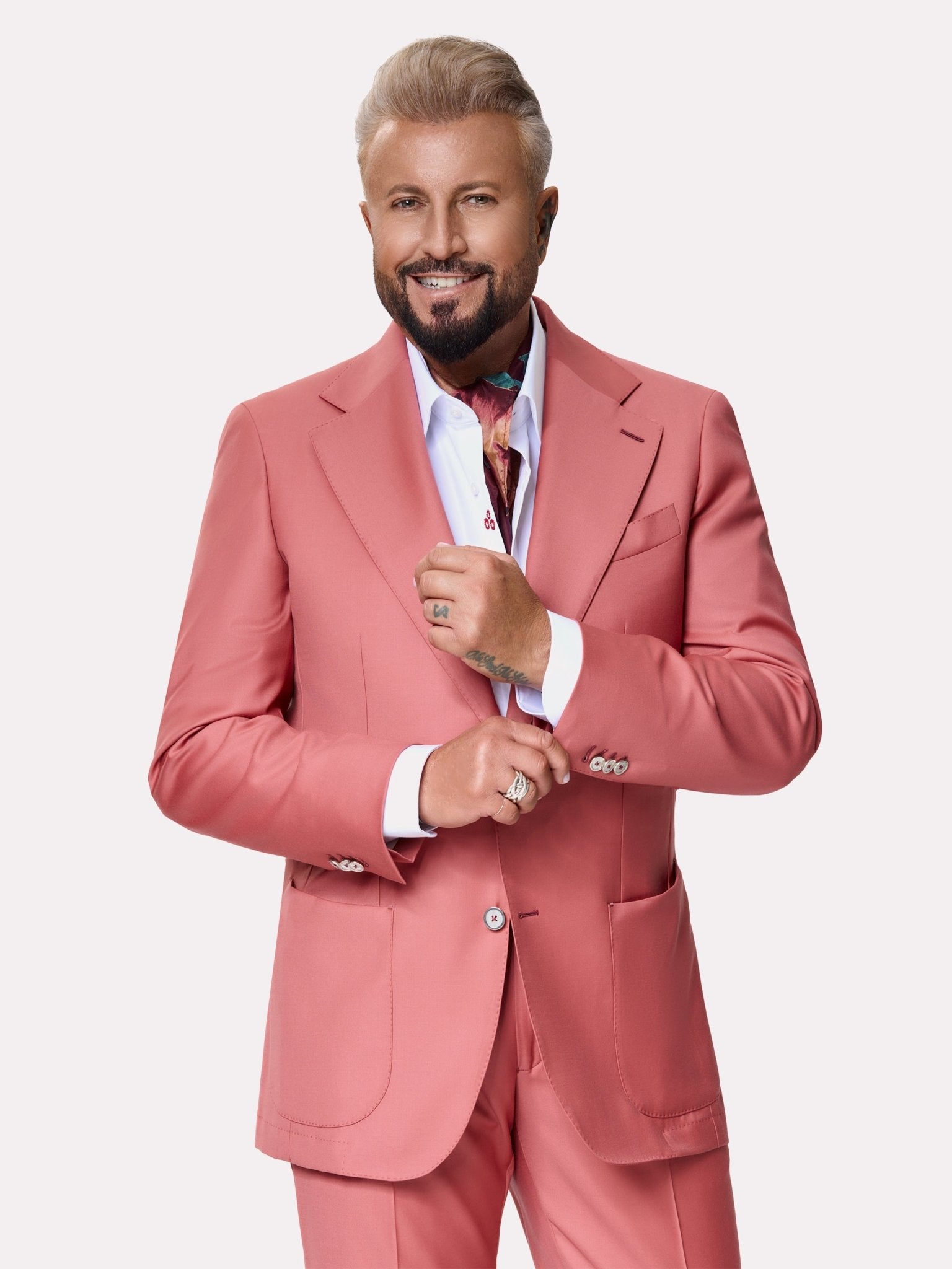 COSTUM PEACH tesatura LORO PIANA lana 150S - Viggo