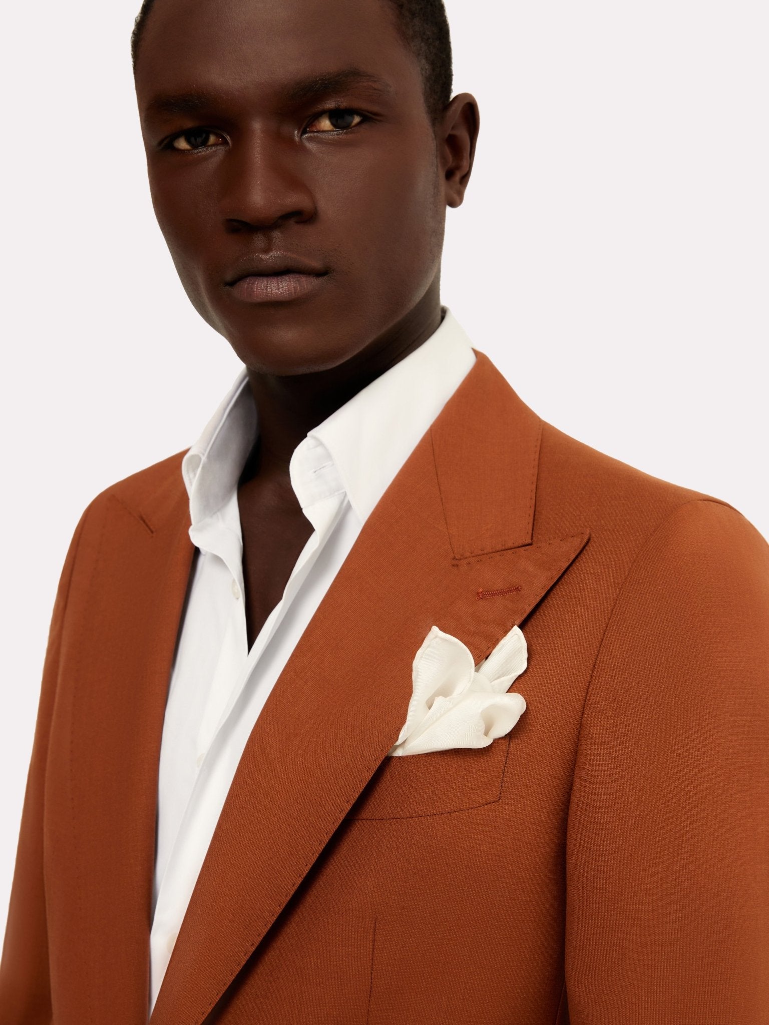 Costum tesatura Vitale Barberis, camel, lana si matase - Viggo