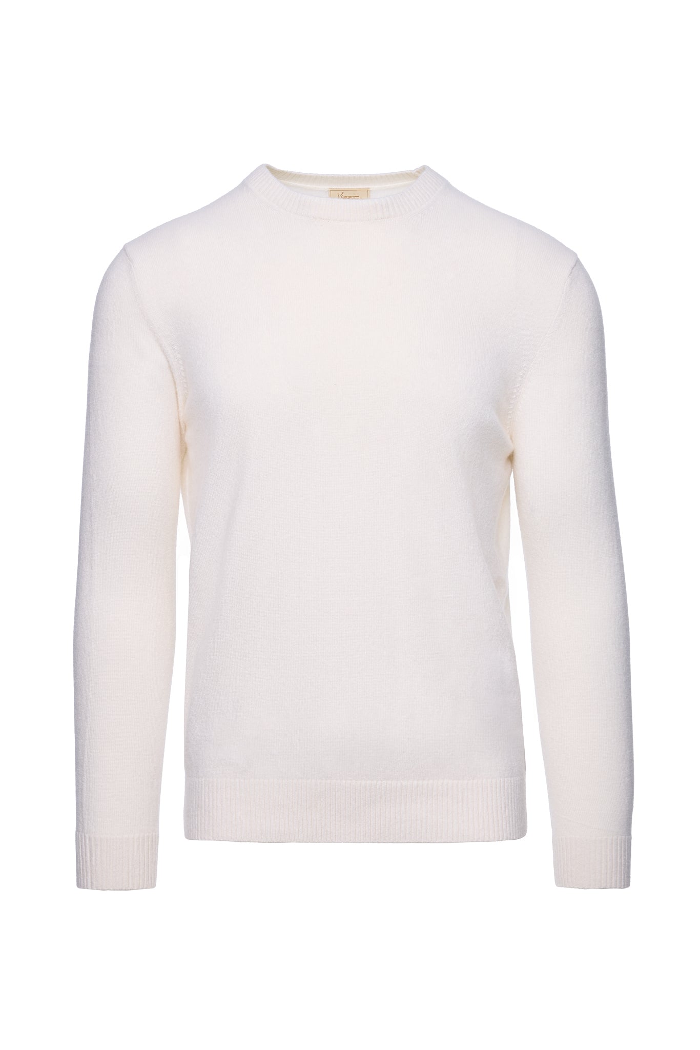 Pulover casmir alb
