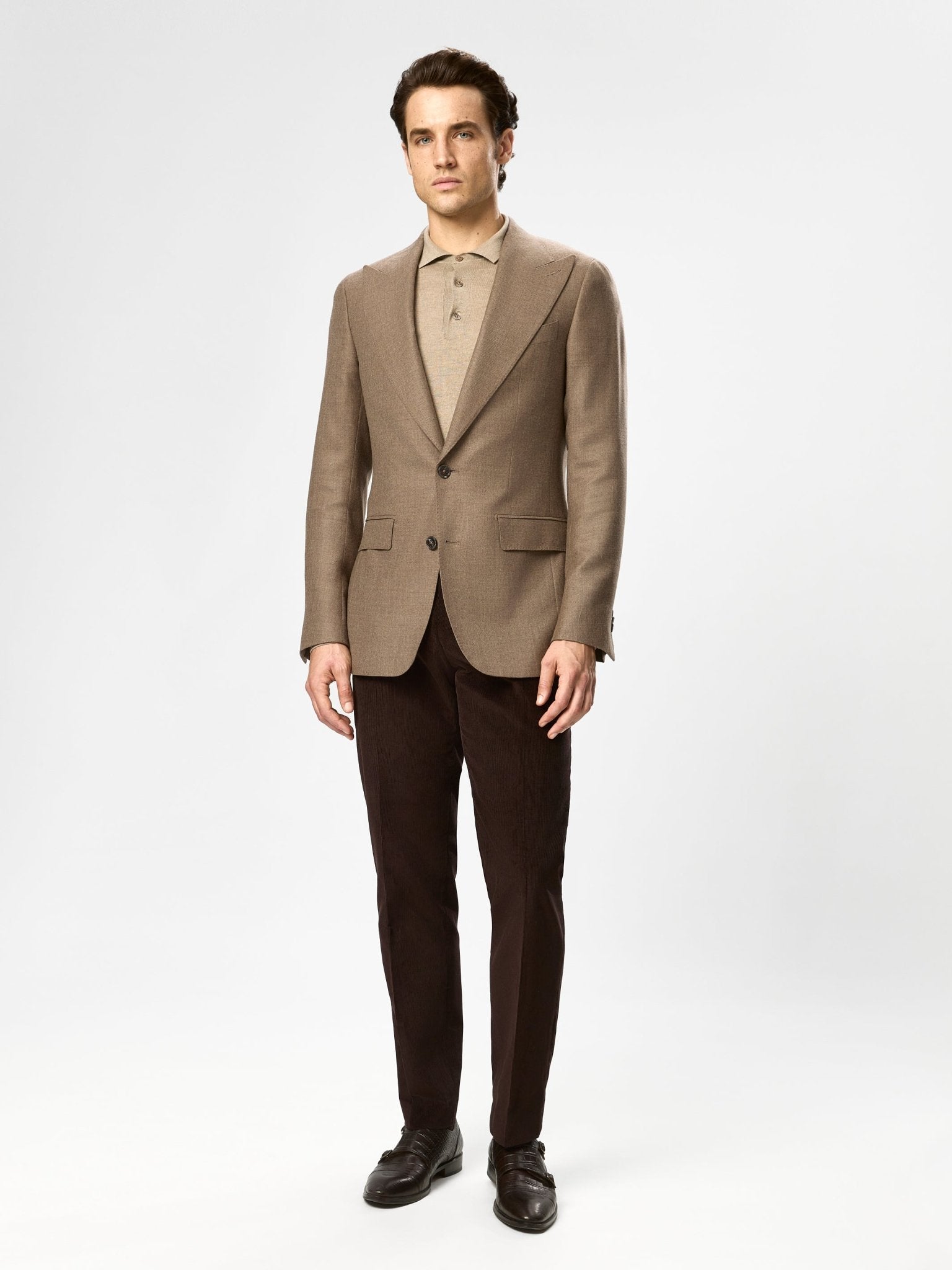 Sacou maro tesatura Vitale Barberis Canonico - Viggo