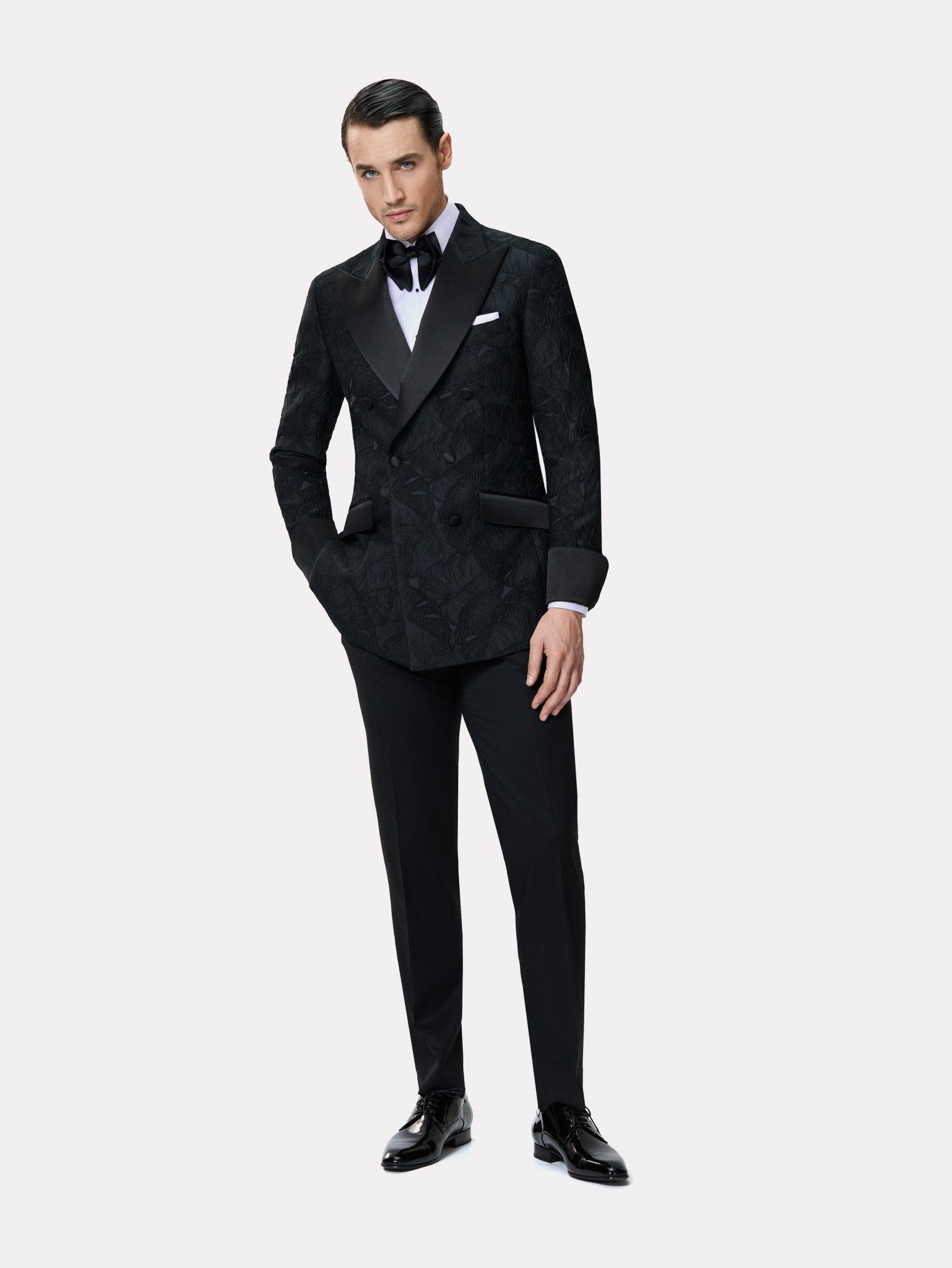 Sacou smoking made to measure la doua randuri de nasturi - Viggo