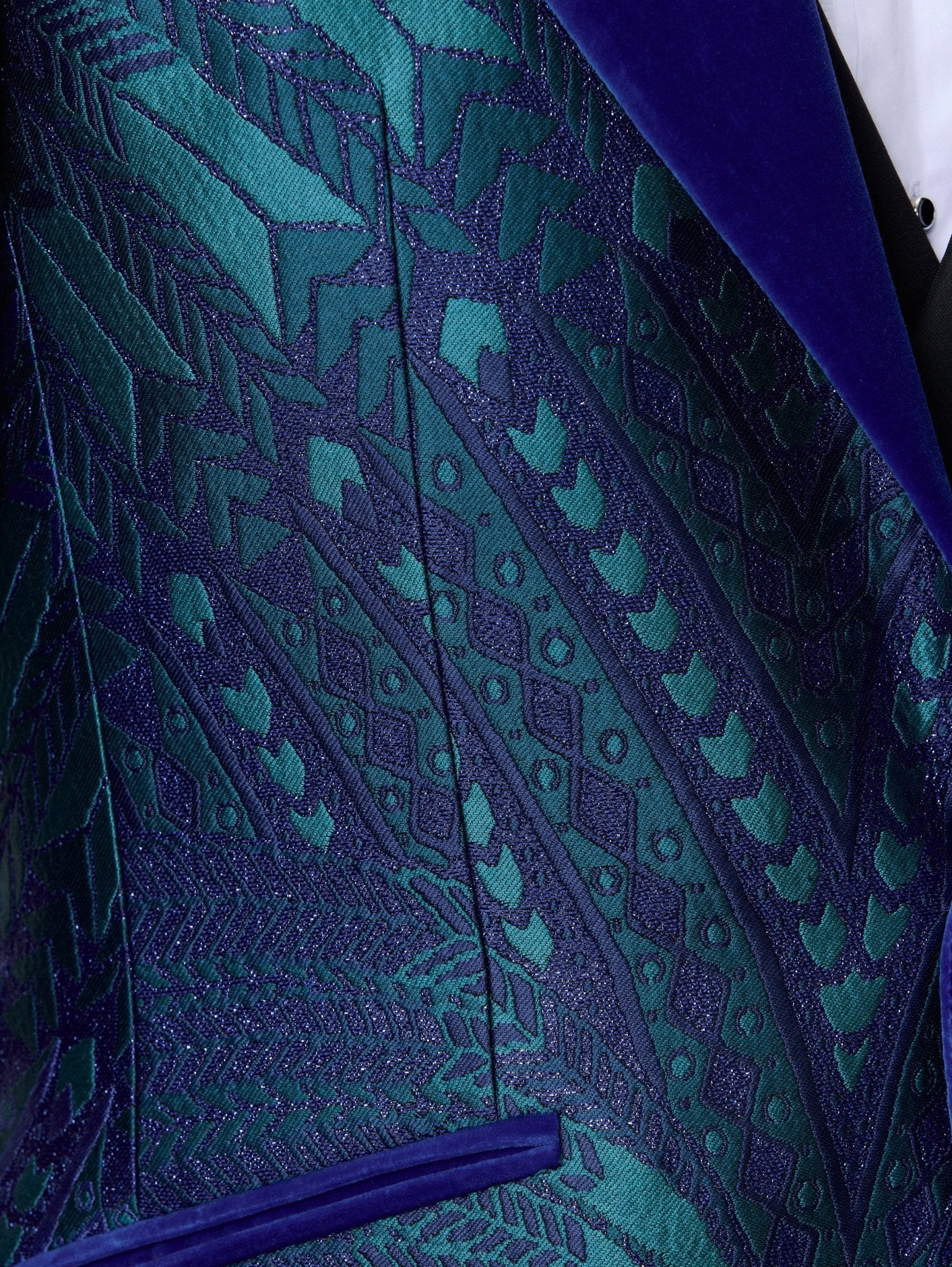 Sacou smoking made to measure albastru royal - Viggo