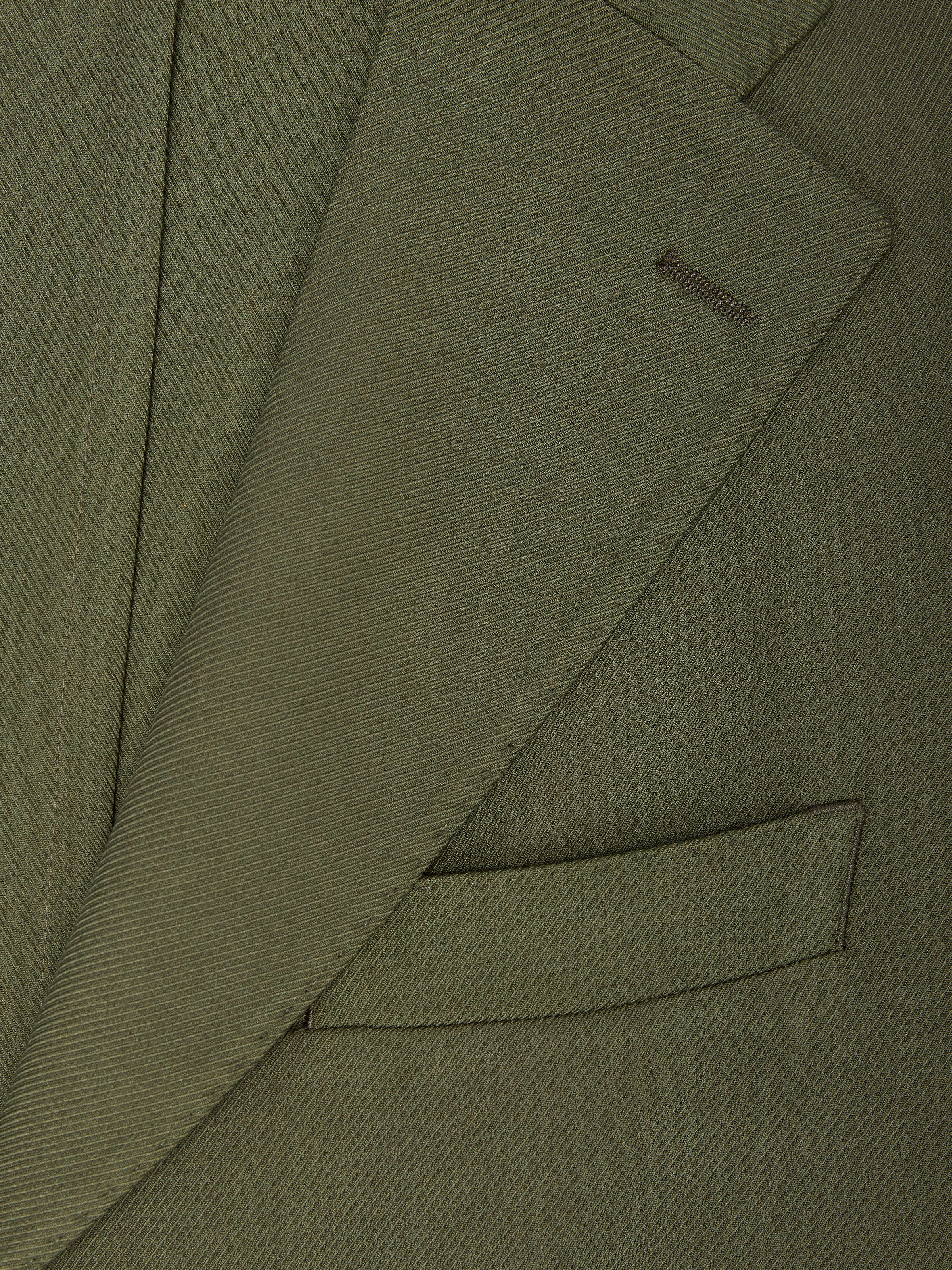 Slim fit green jacket