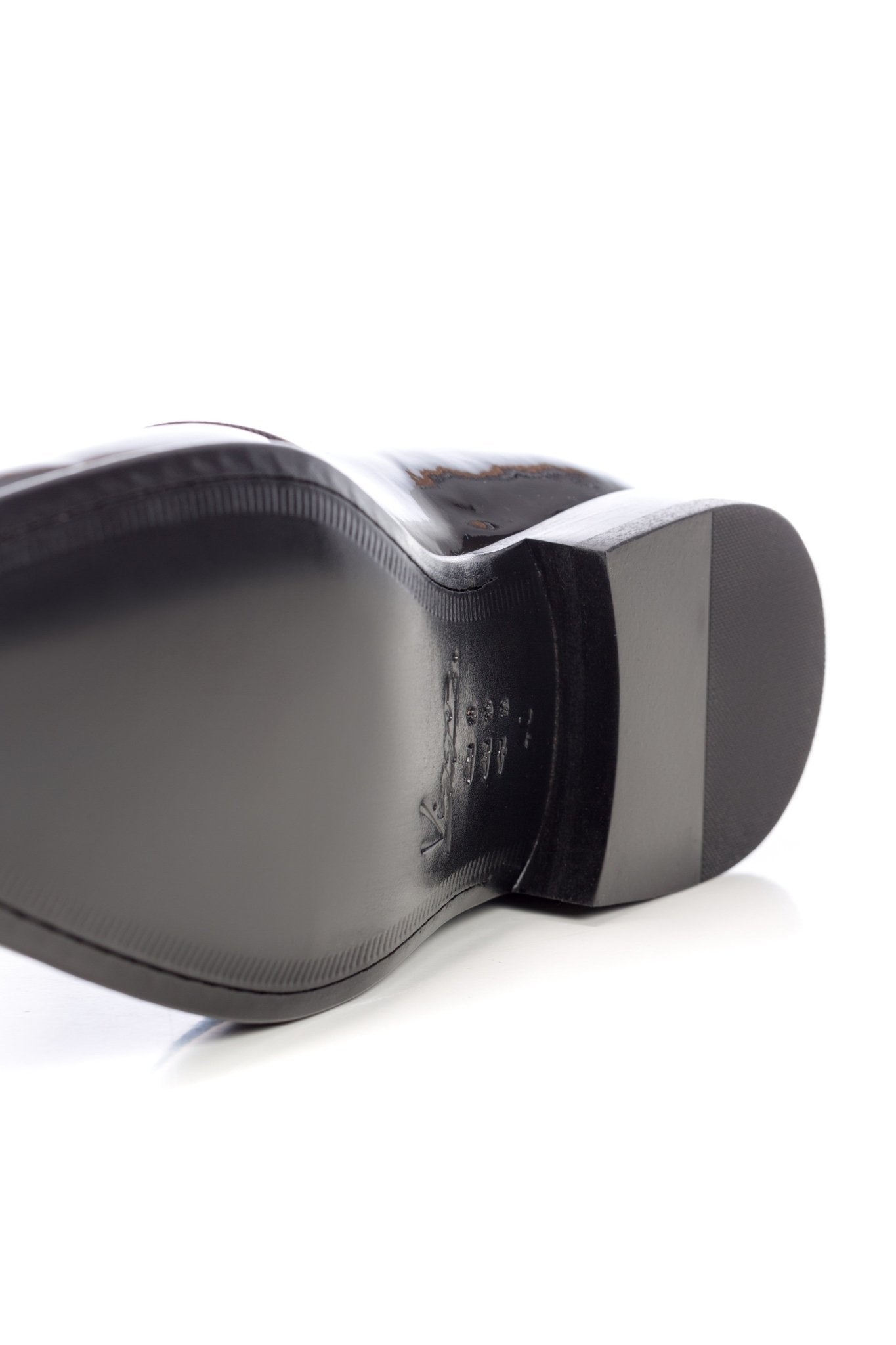 Pantofi smoking negru lucios - Viggo