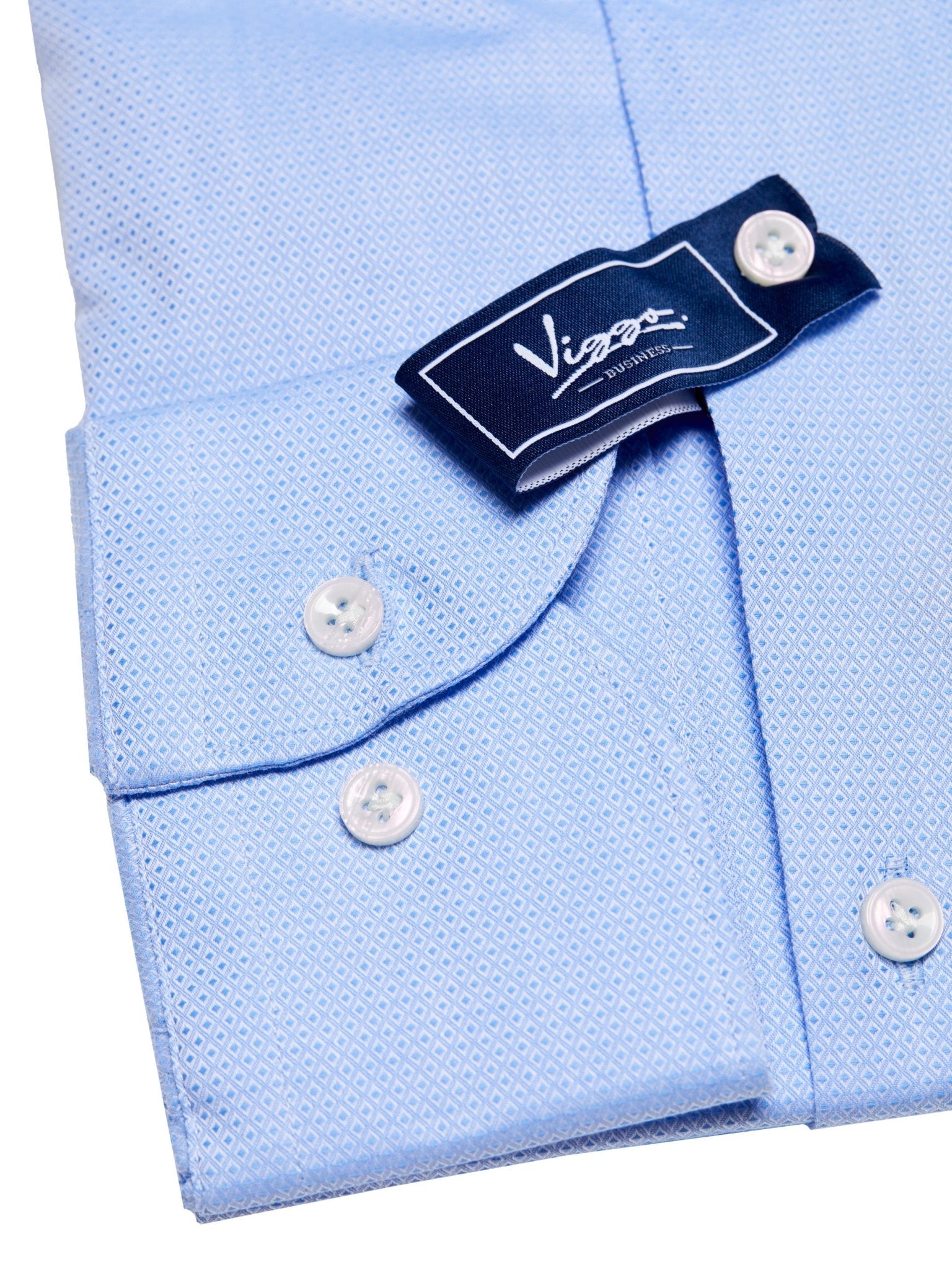 Camasa bleu texturata - Viggo