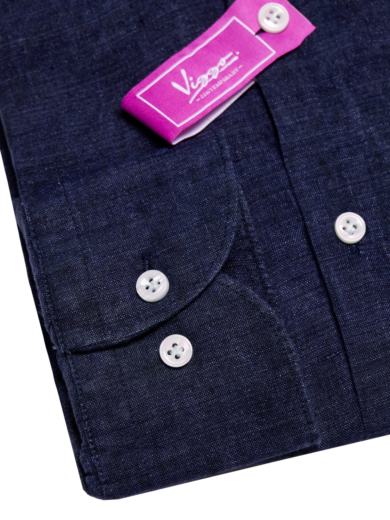 Camasa bleumarin din in - Viggo