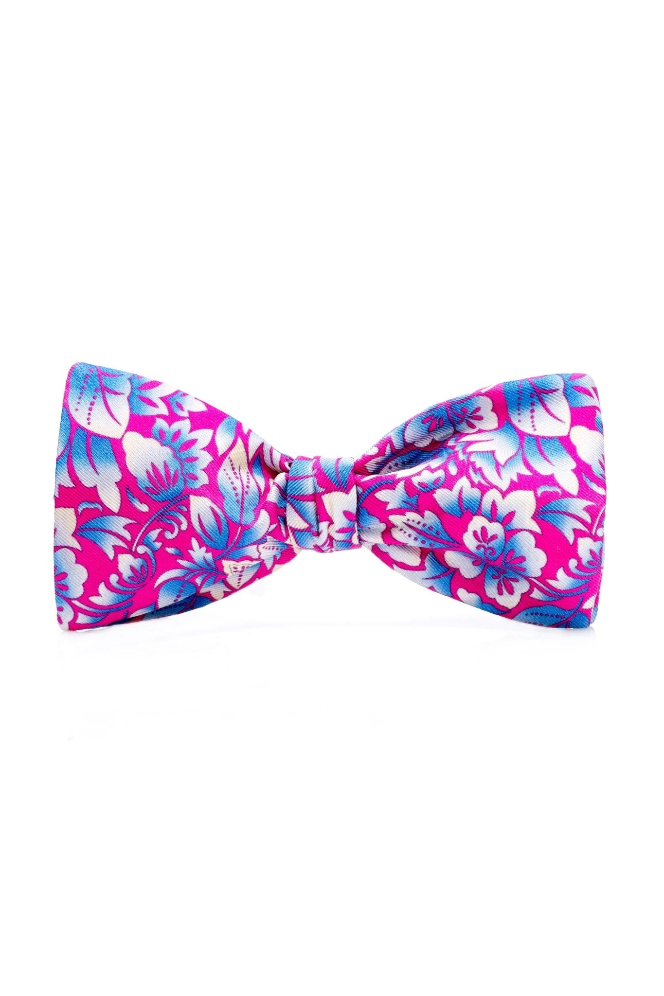 Mulberry Floral Bow Tie - Viggo