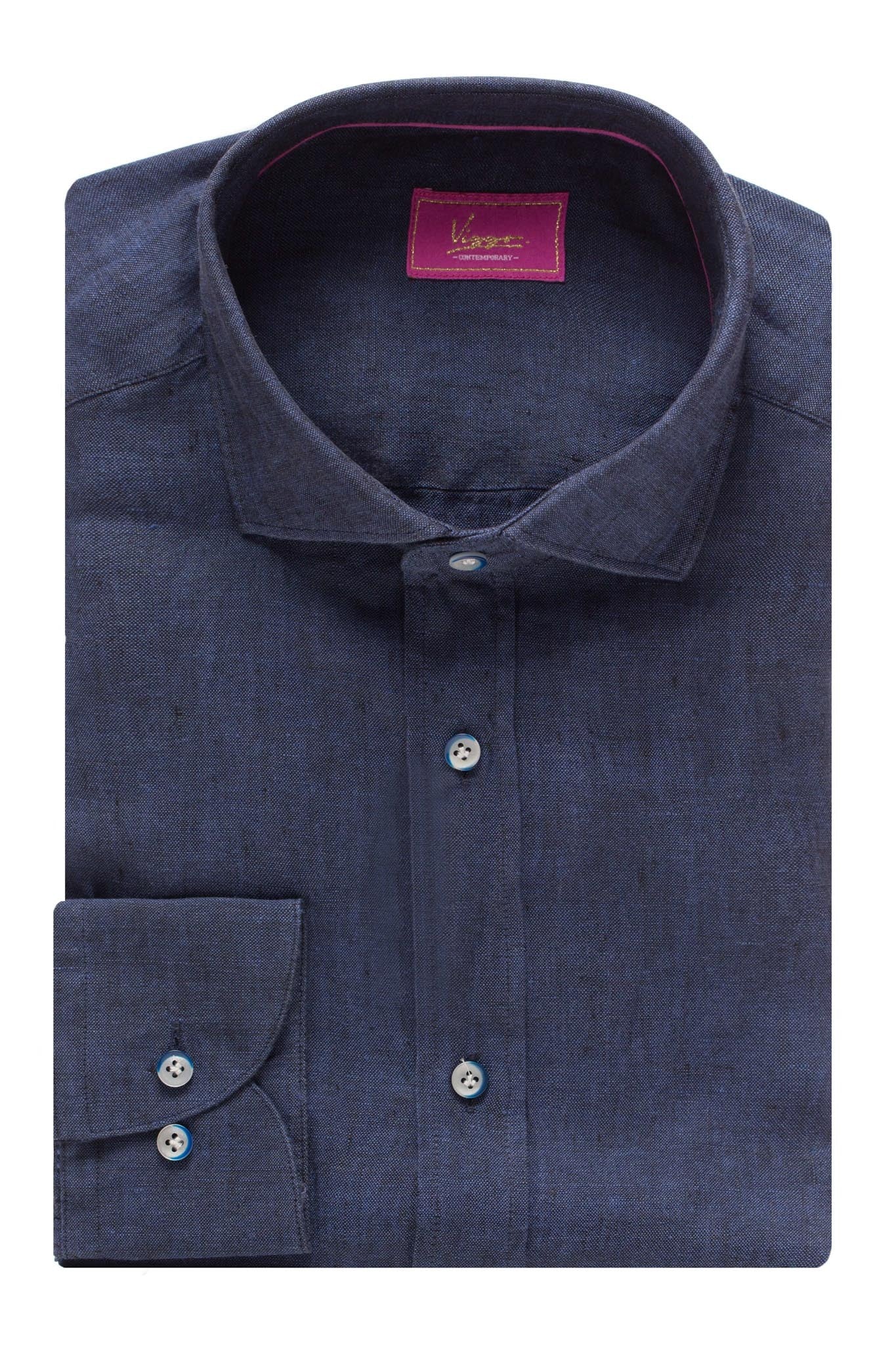 Camicia Navy In