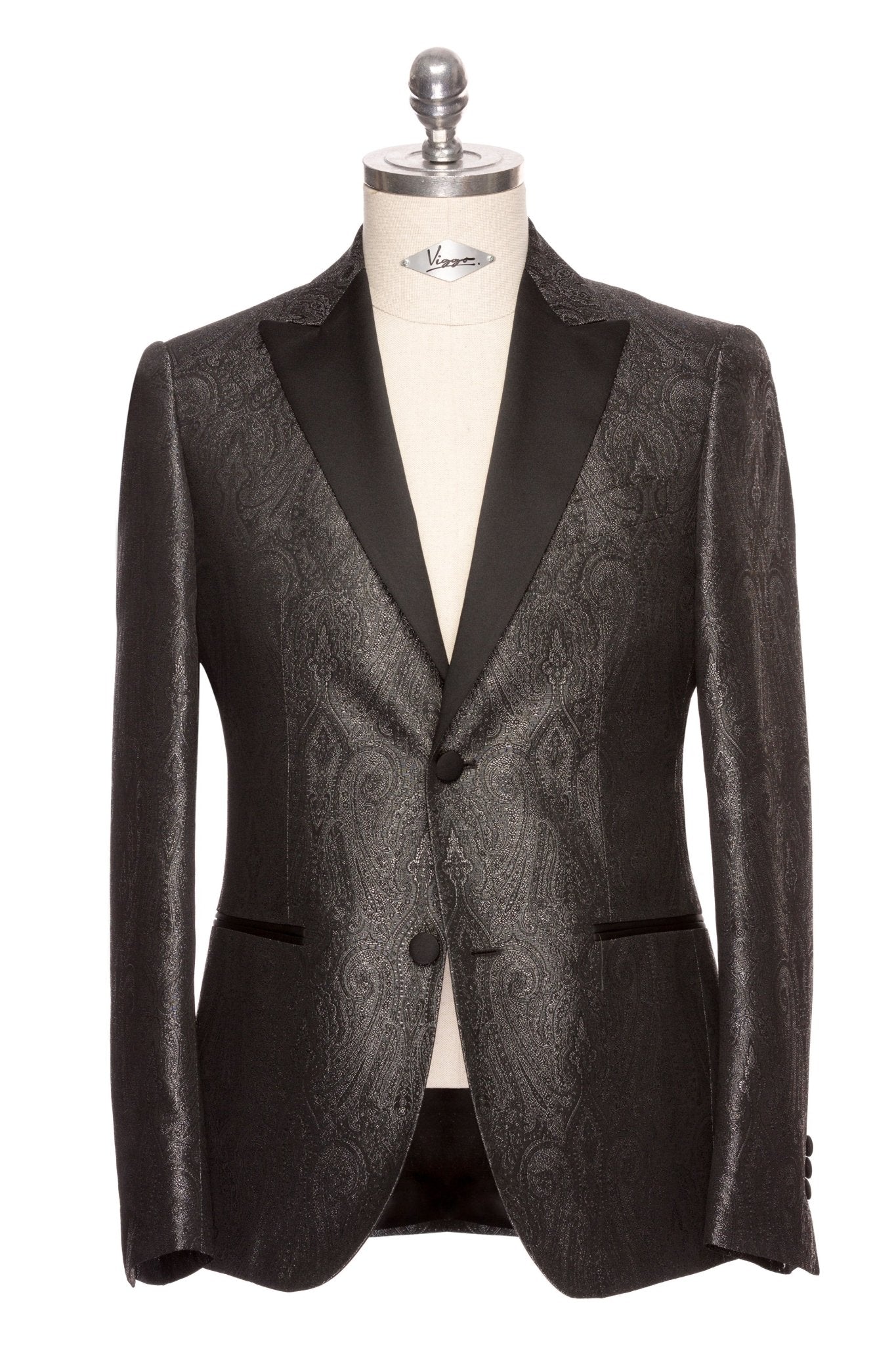 Sacou Pebble Grey Jacquard - Viggo