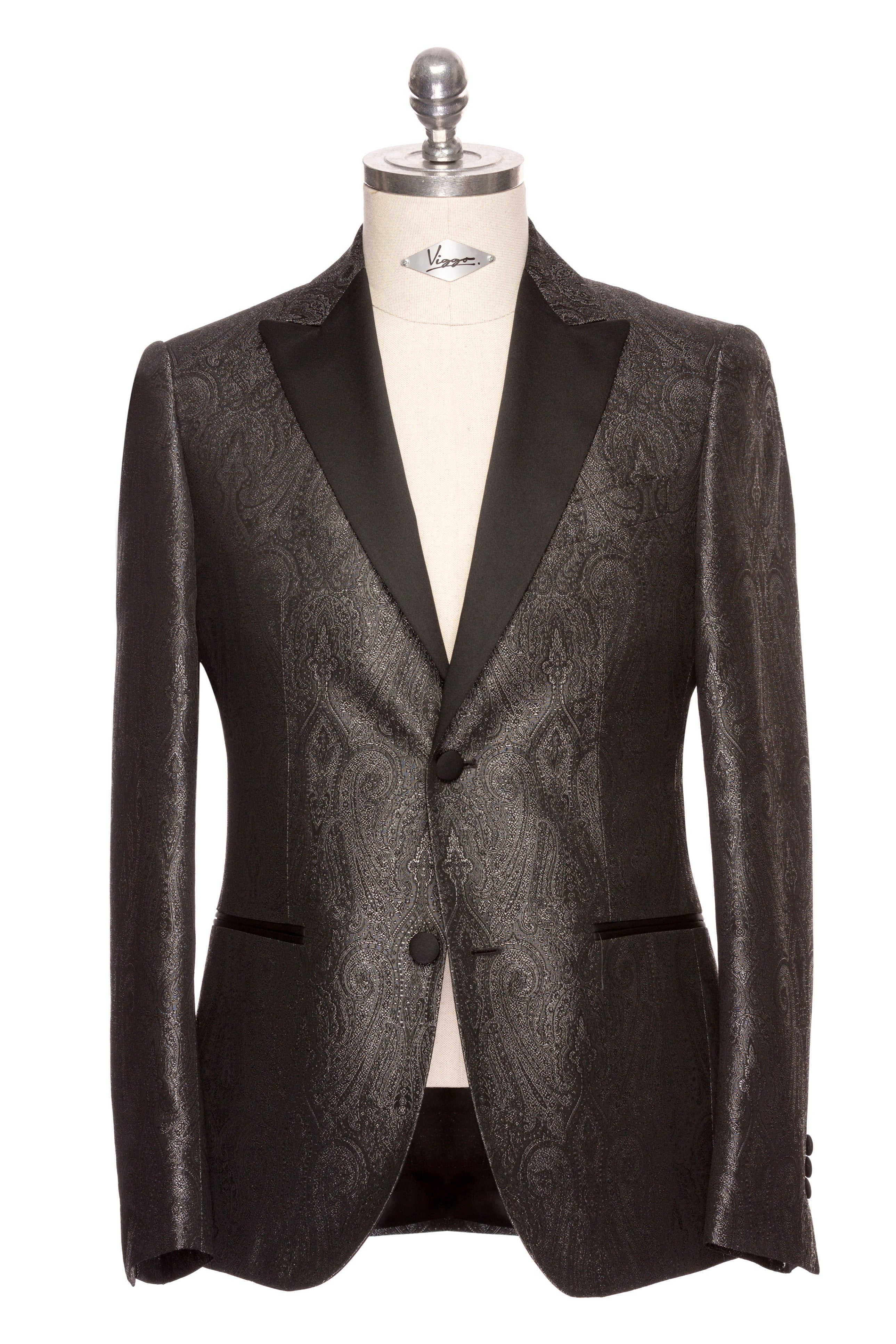 Sacou Pebble Grey Jacquard