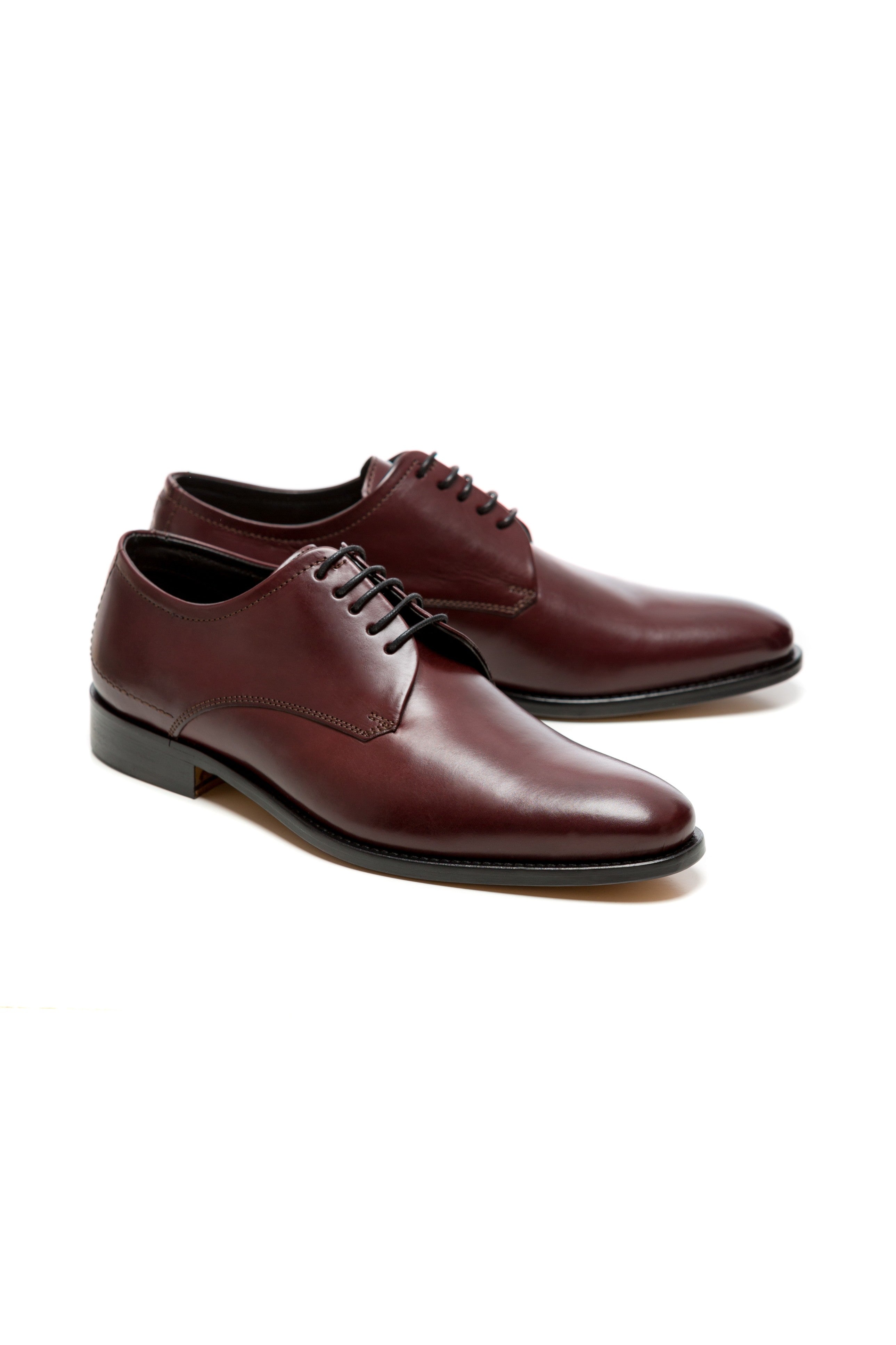 Pantofi Bordeaux Derby