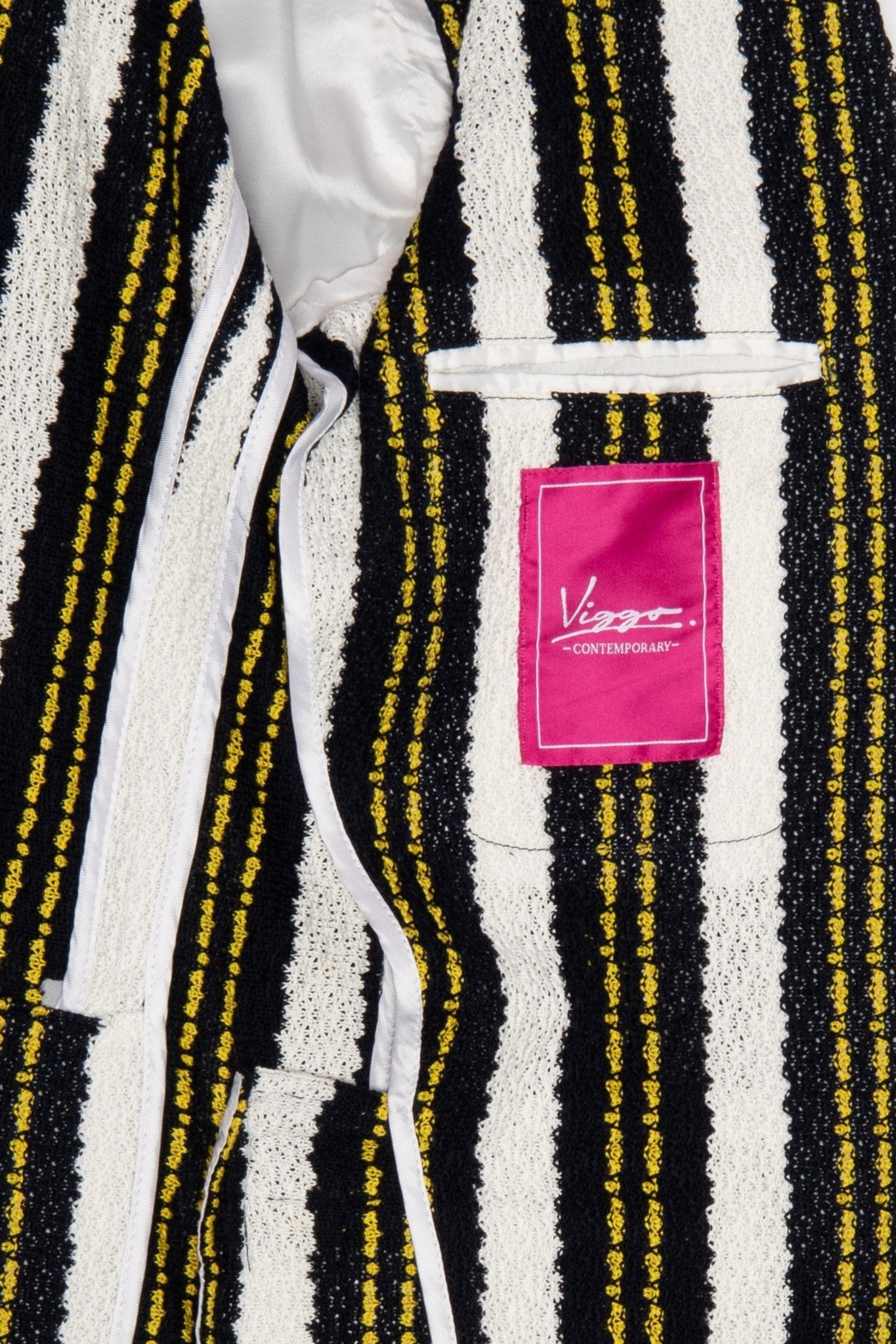 Sacou casual cu dungi slim fit - Viggo