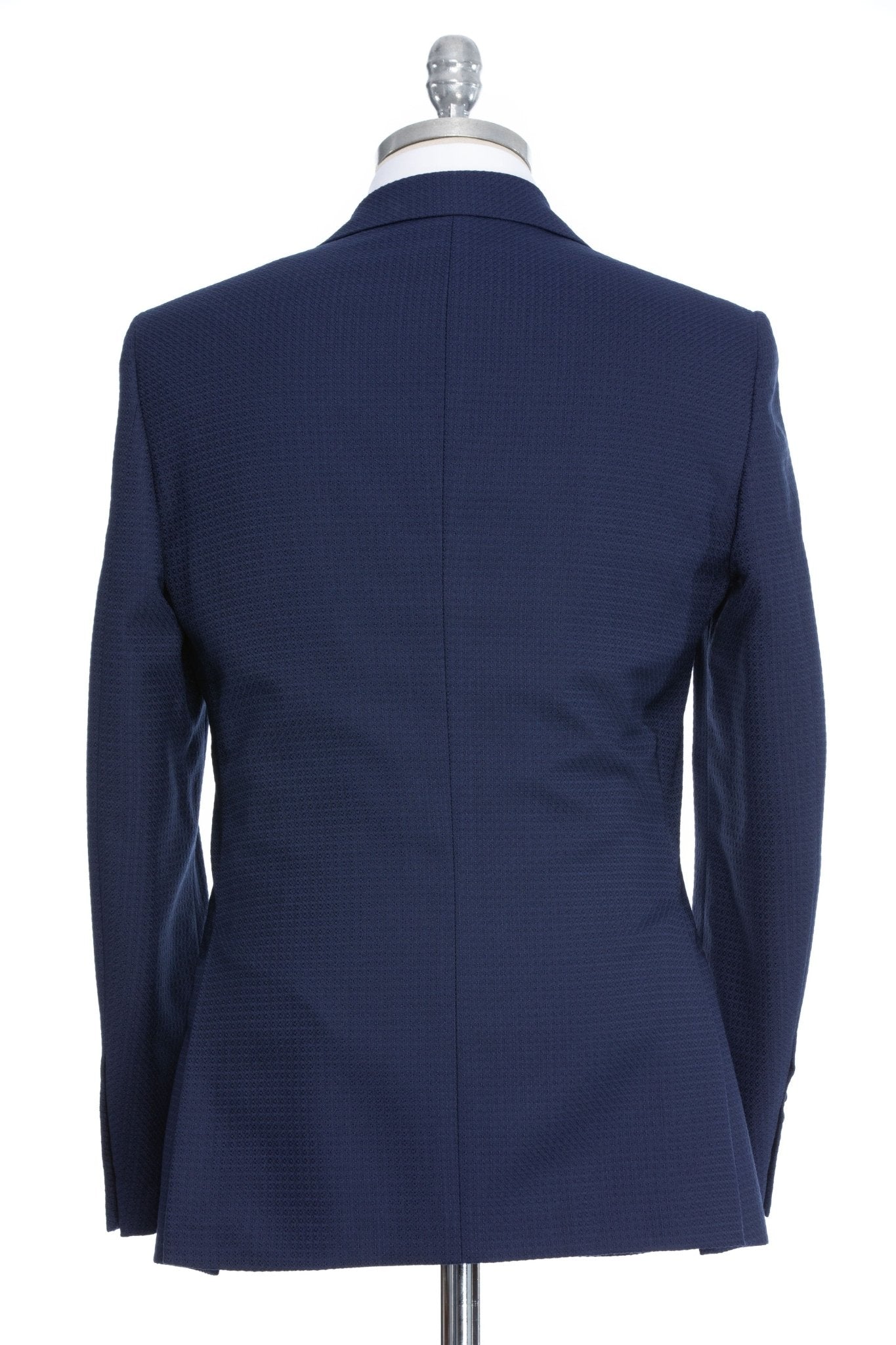 Sacou smoking bleumarin cu rever contrastant - Viggo