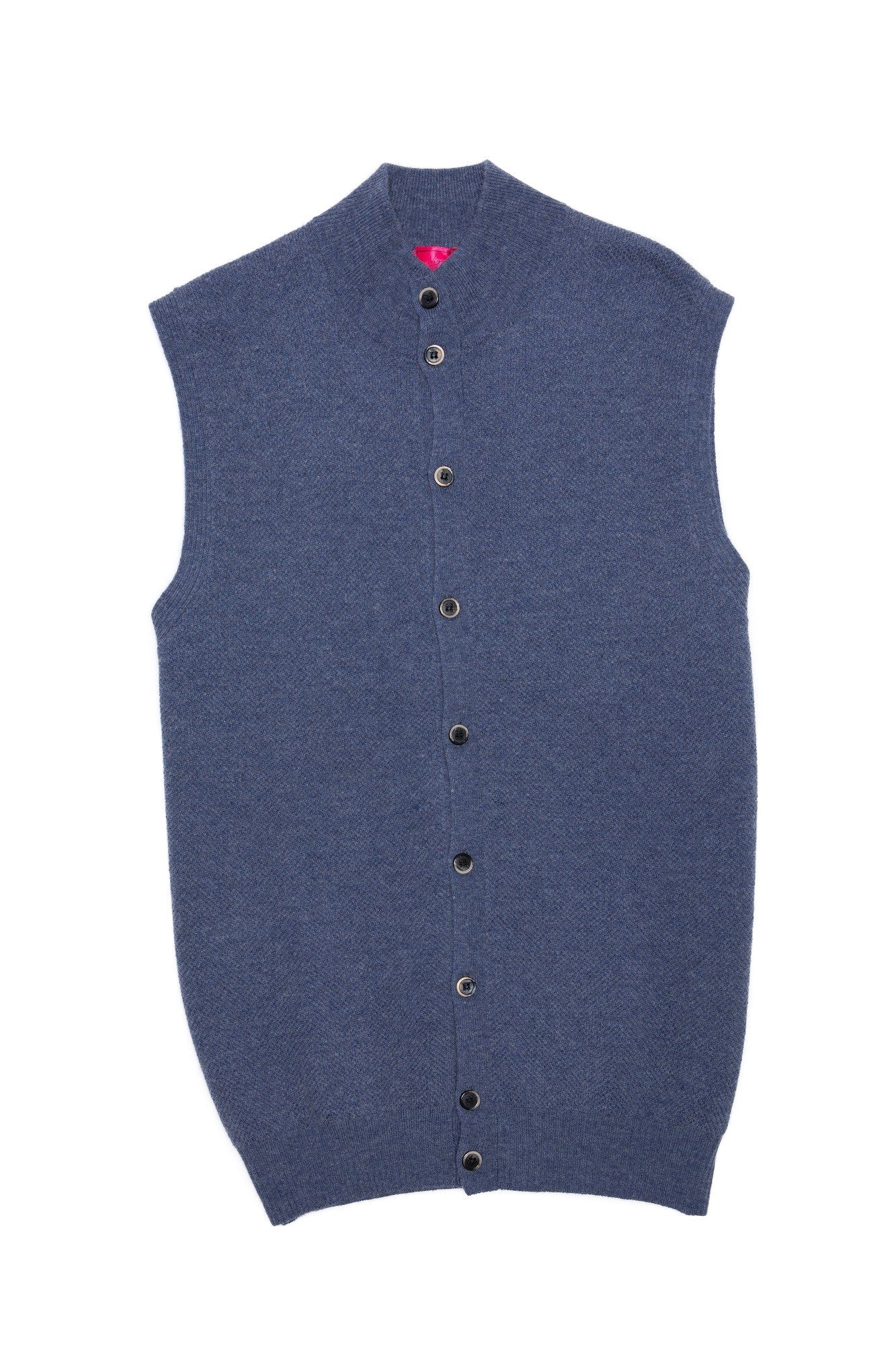 Blue Wool Vest