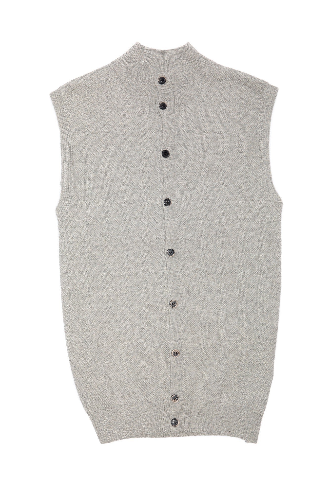 Gray Wool Vest