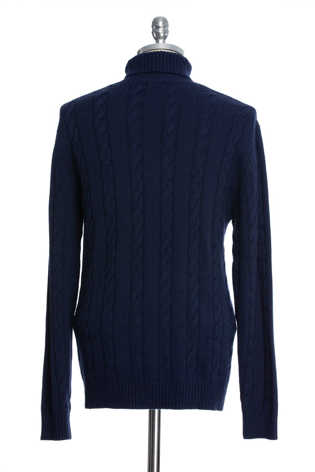 Maglione in lana blu navy