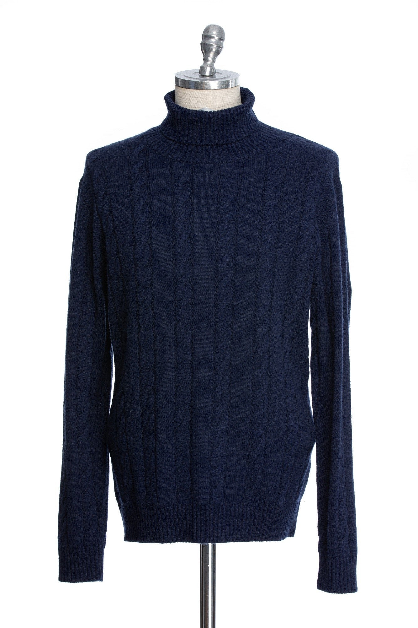 Maglione in lana blu navy