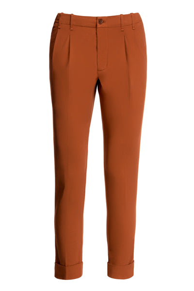 Brown Pants With Pleats