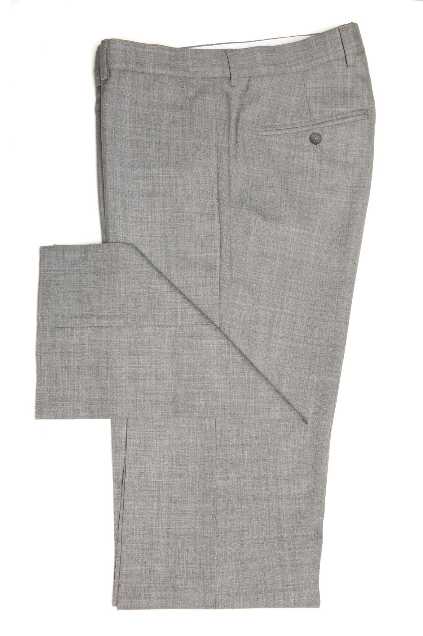 Pantalon Business Gri din Lana - Viggo