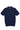 Navy Blue Casual T-Shirt With Polo Collar