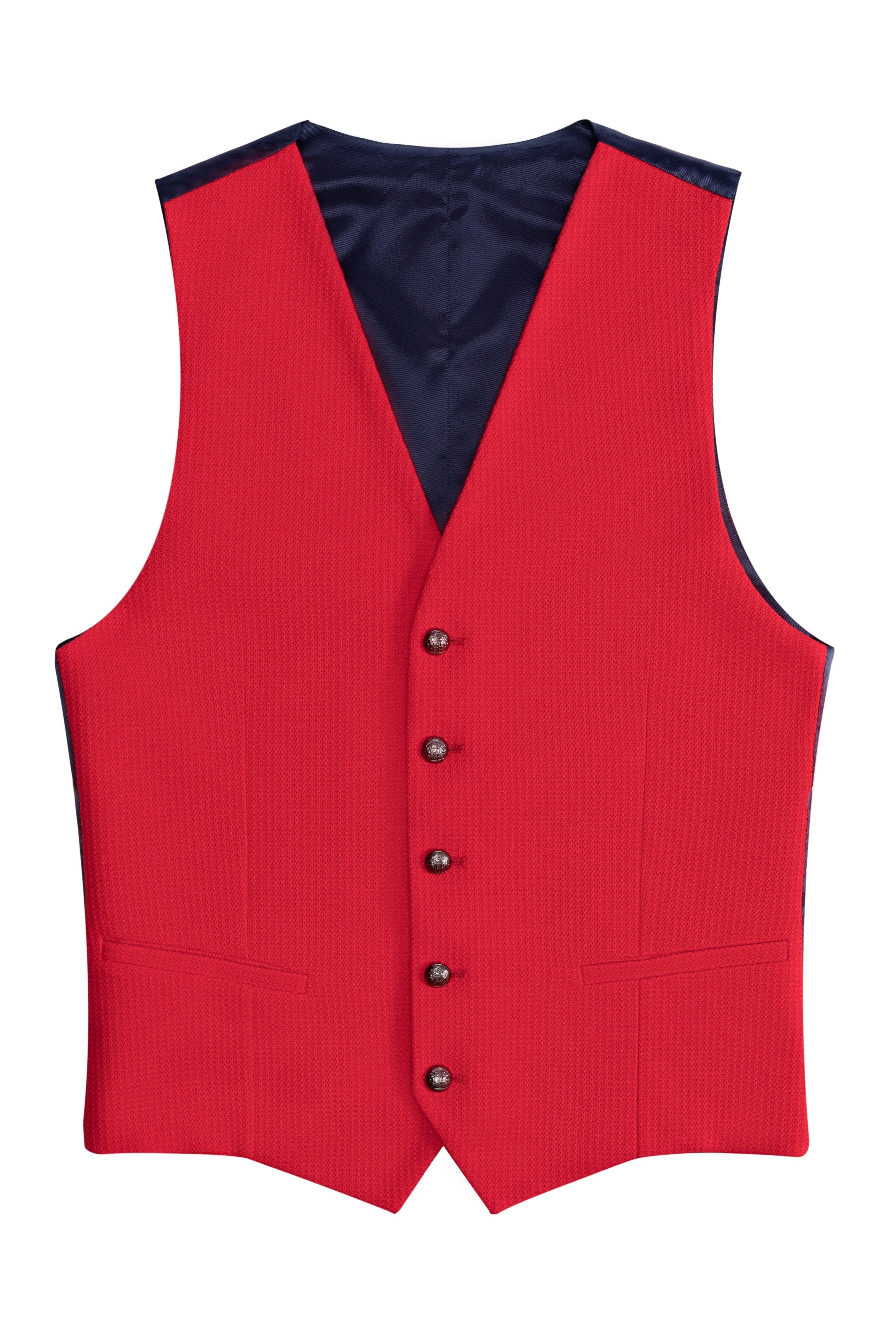 Red Cotton Vest