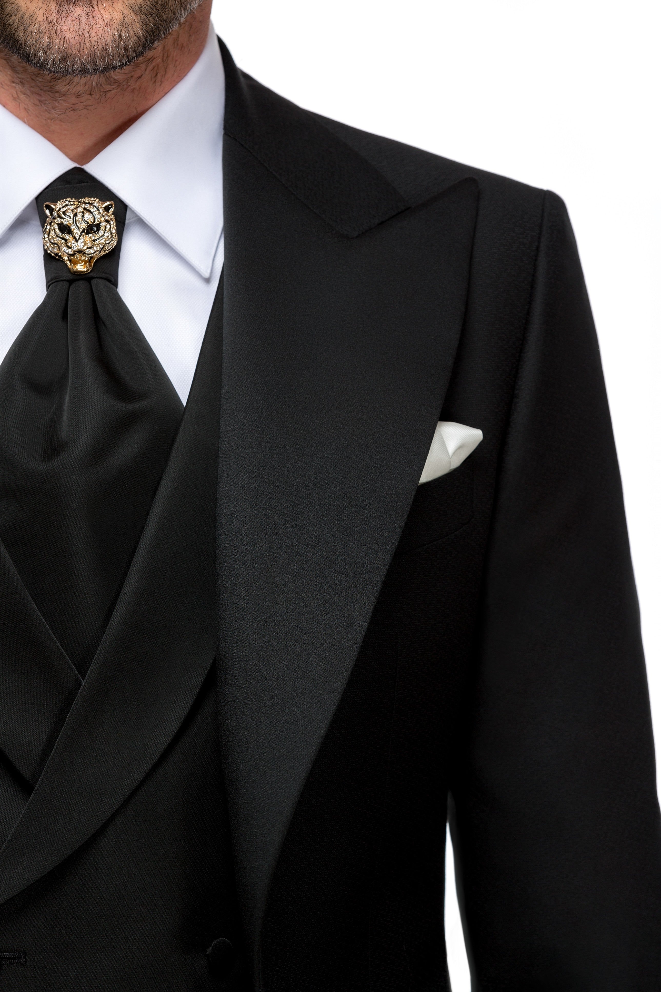 Sacou smoking black tie