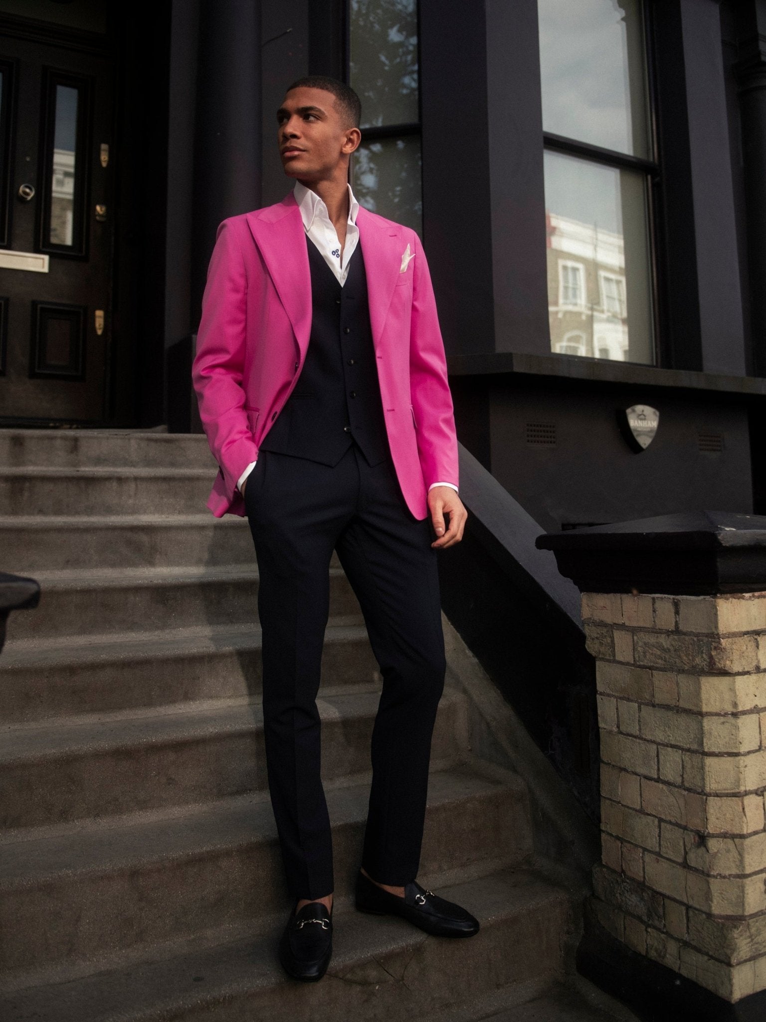 Pantaloni business navy - Viggo