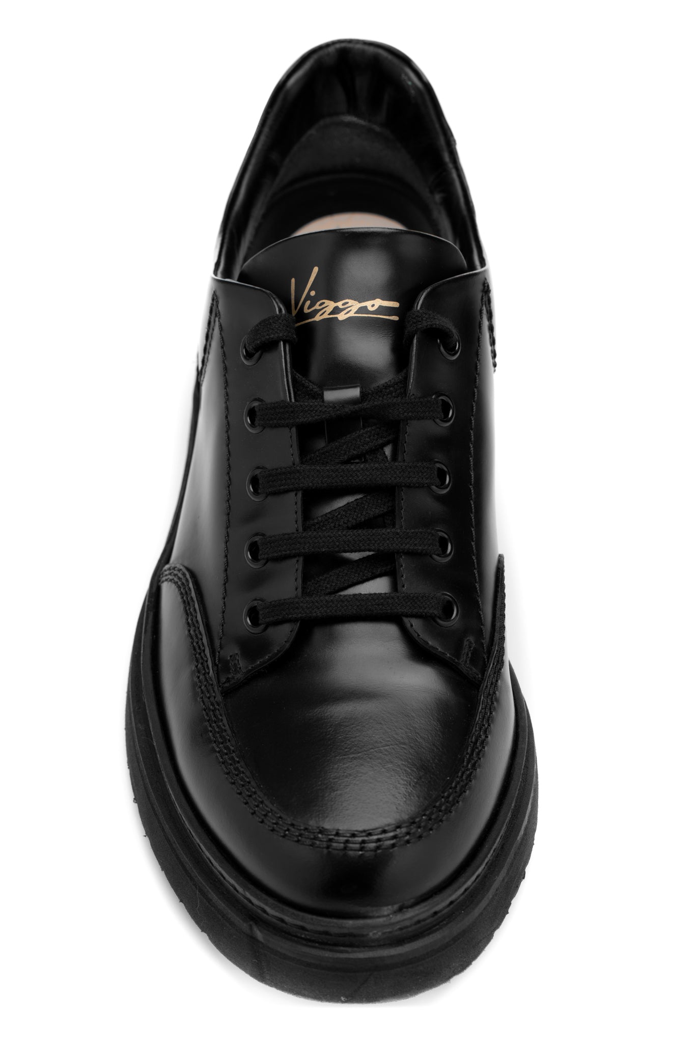 Pantofi derby cu talpa din cauciuc