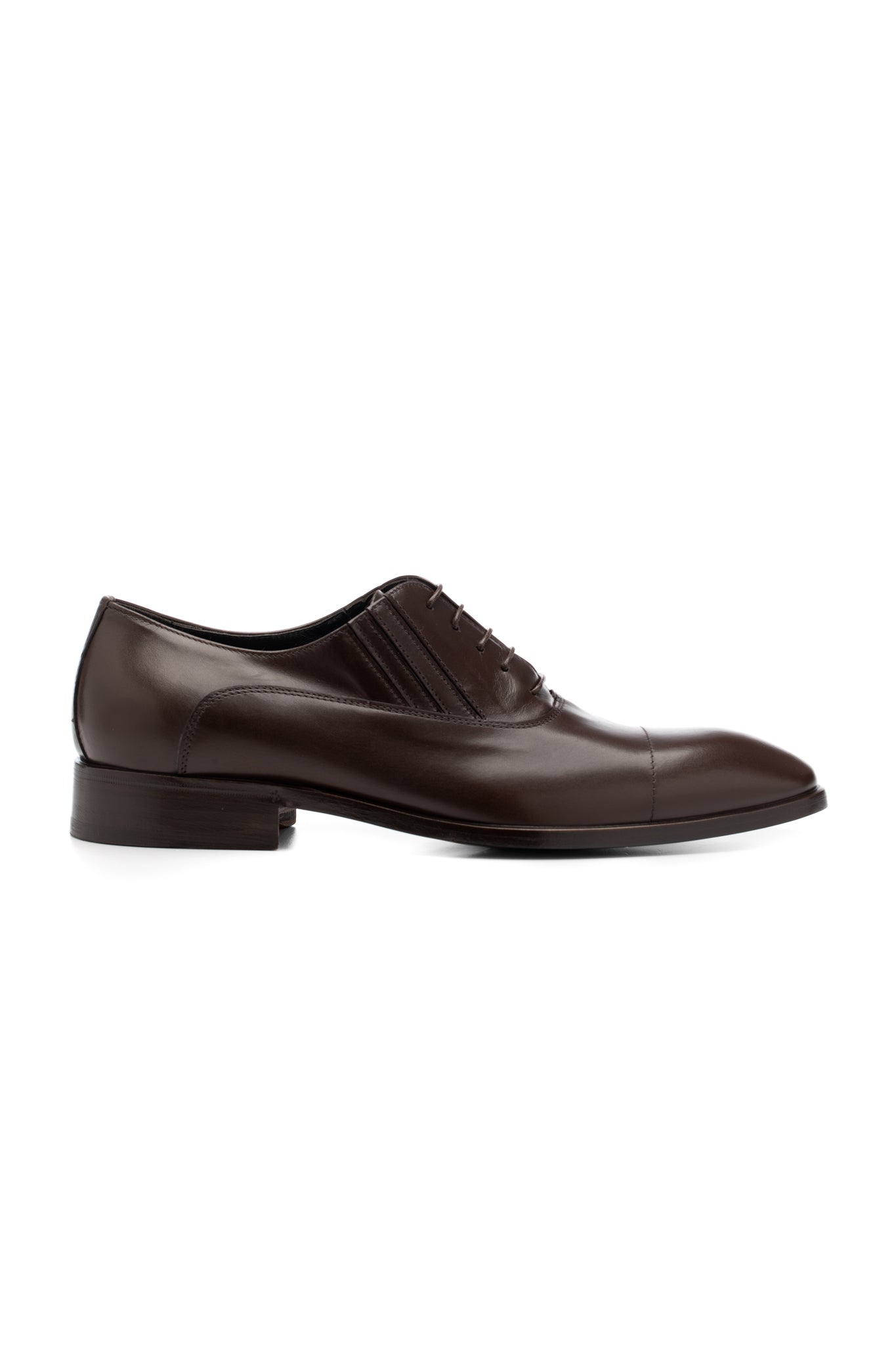 Brown oxford business shoes