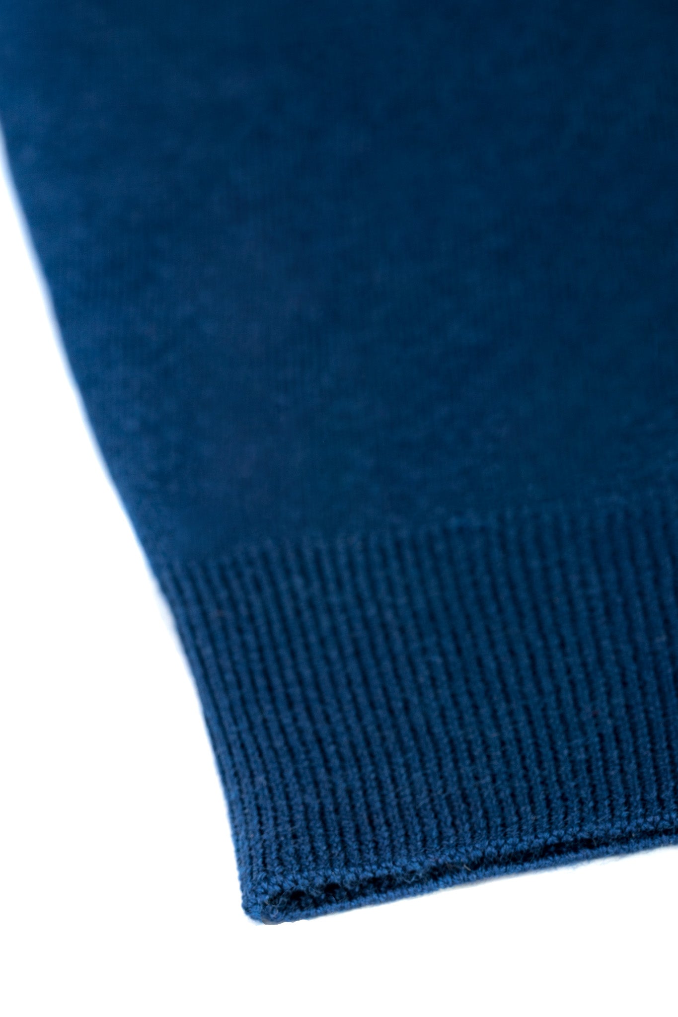 Cardigan navy din lana merino