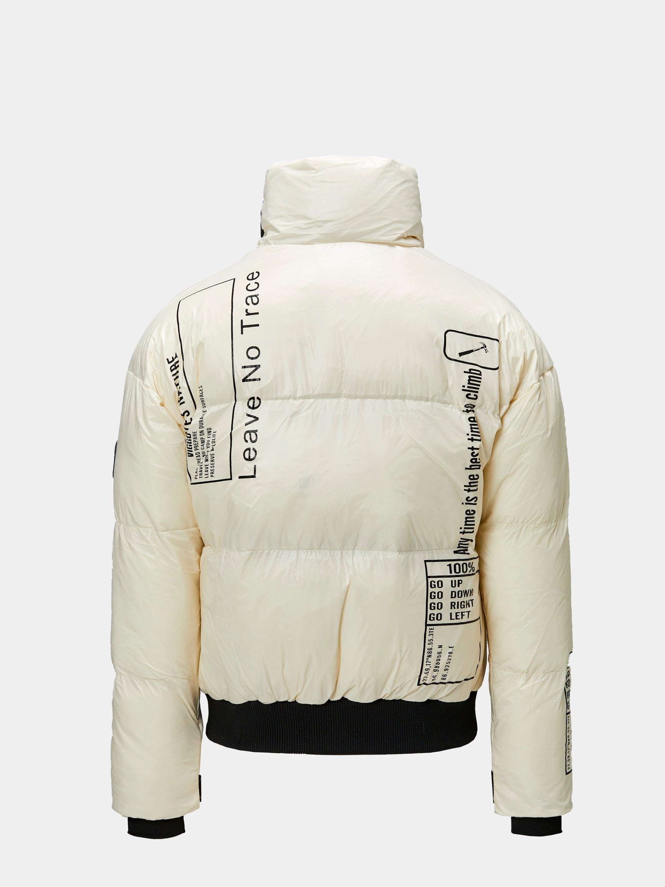 White jacket with heating