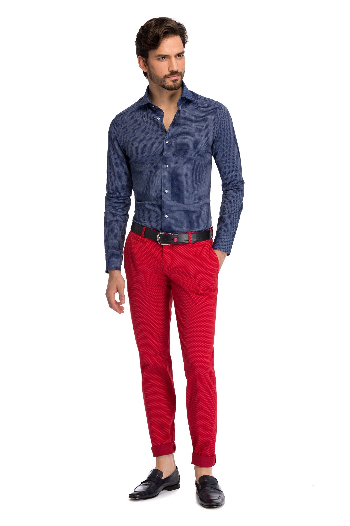 Pantalon Rosu Chinos