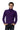 Purple cashmere turtleneck sweater