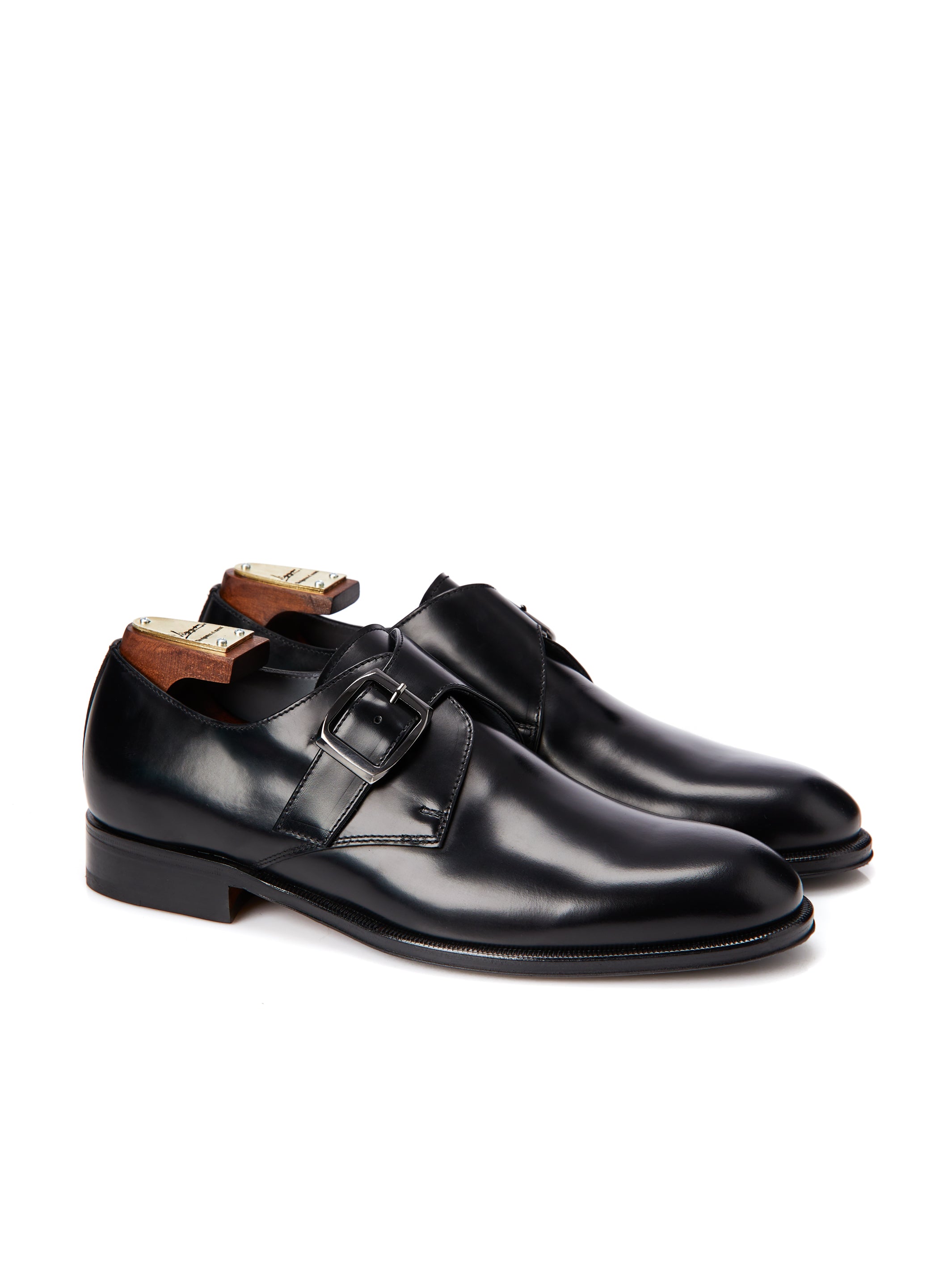 Pantofi monk negru