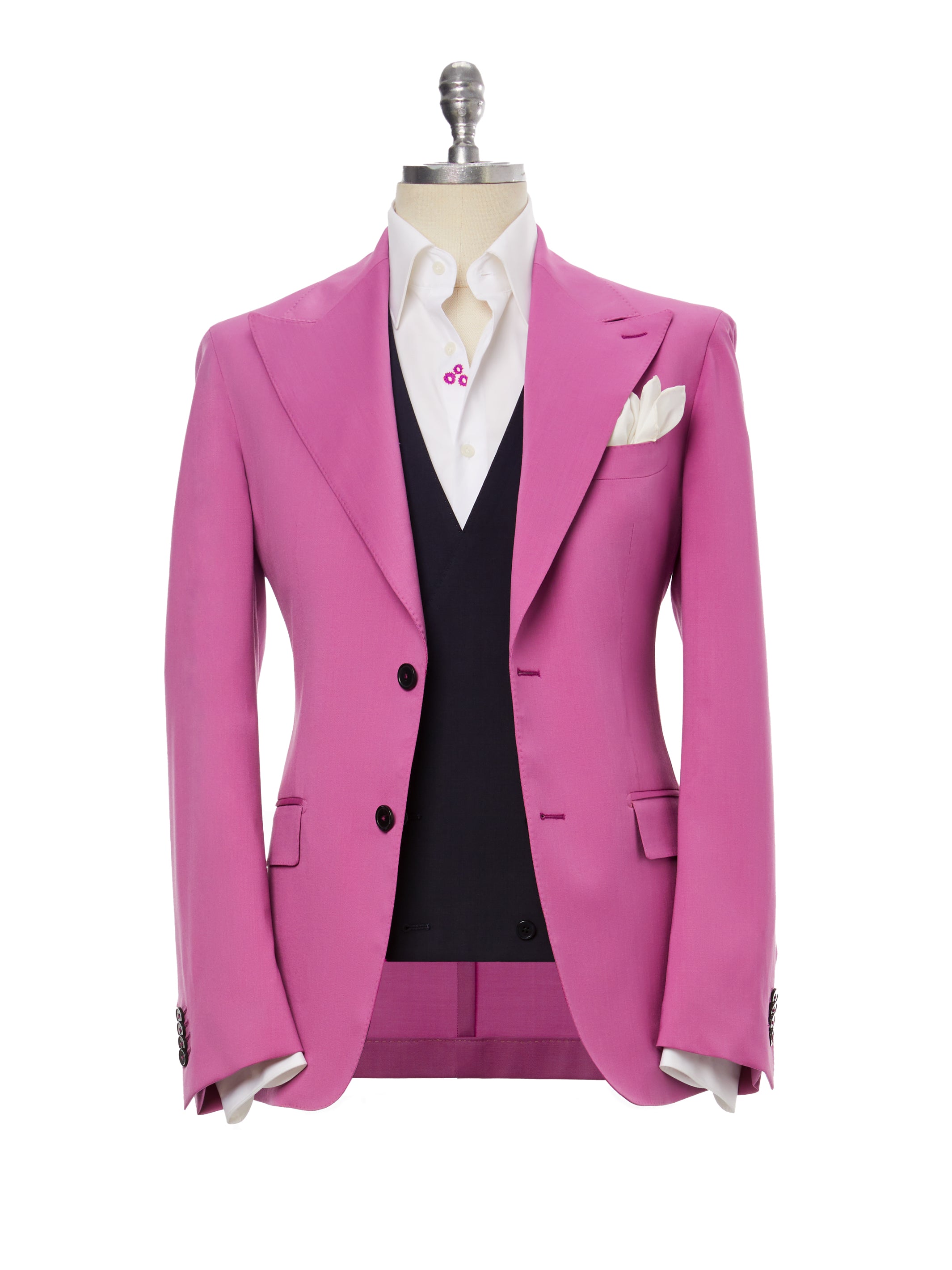 Light purple jacket, tailored fit