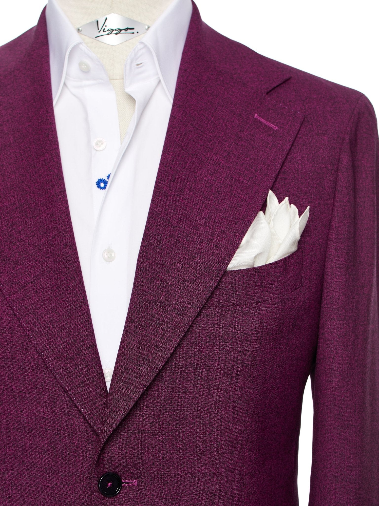 Costum tesatura Vitale Barberis, mov texturat - Viggo