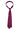Tone-on-tone purple paisley silk tie