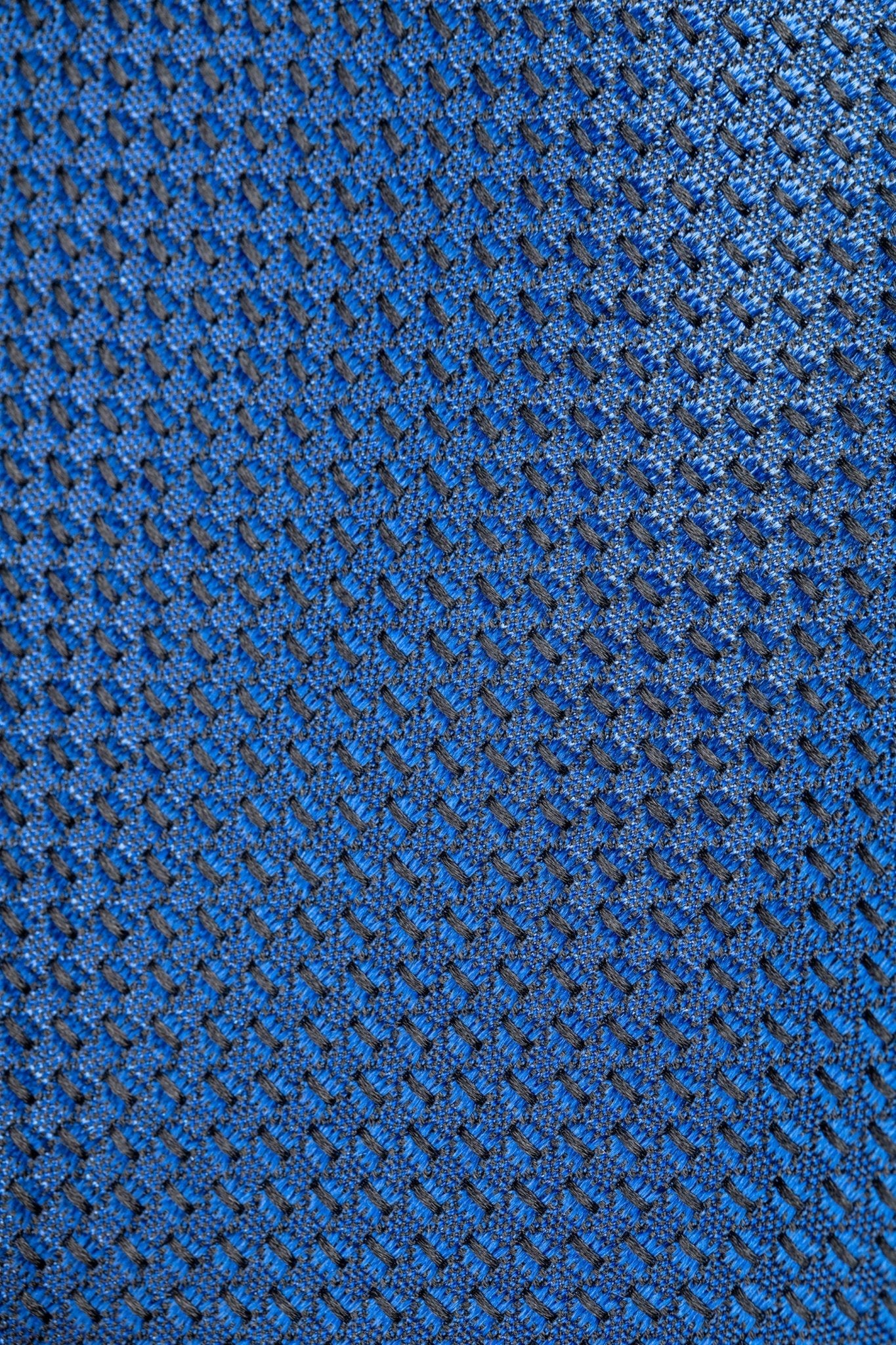 Cravata din matase navy texturata - Viggo