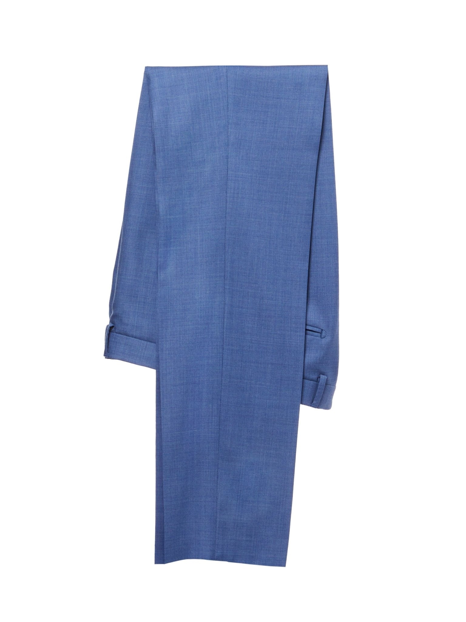 Costum doua piese bleu, tailored fit - Viggo