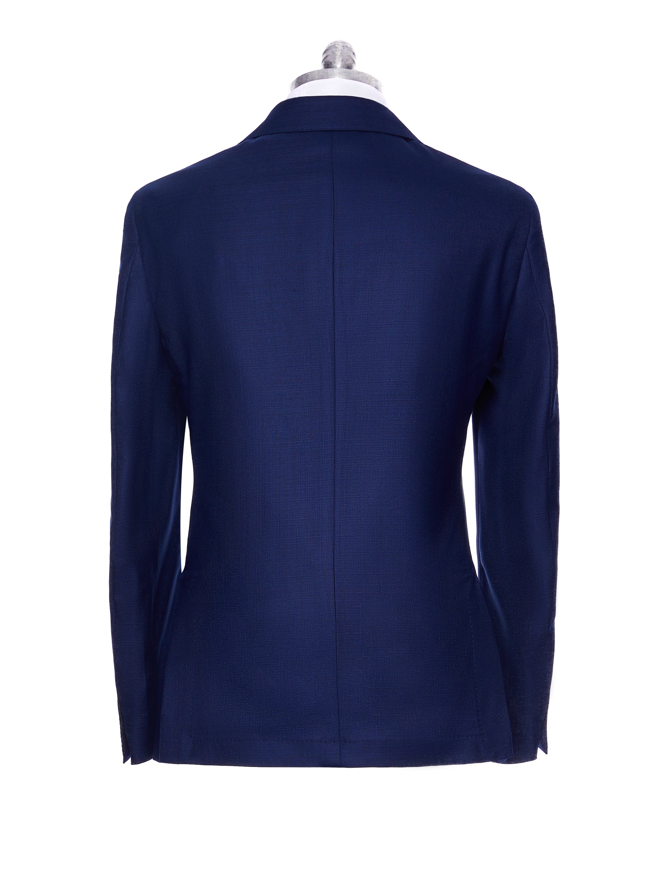 Costum doua piese bleumarin texturat fin, tailored fit