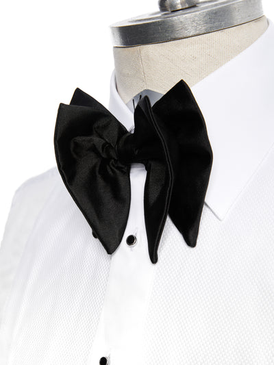 Black butterfly bow tie