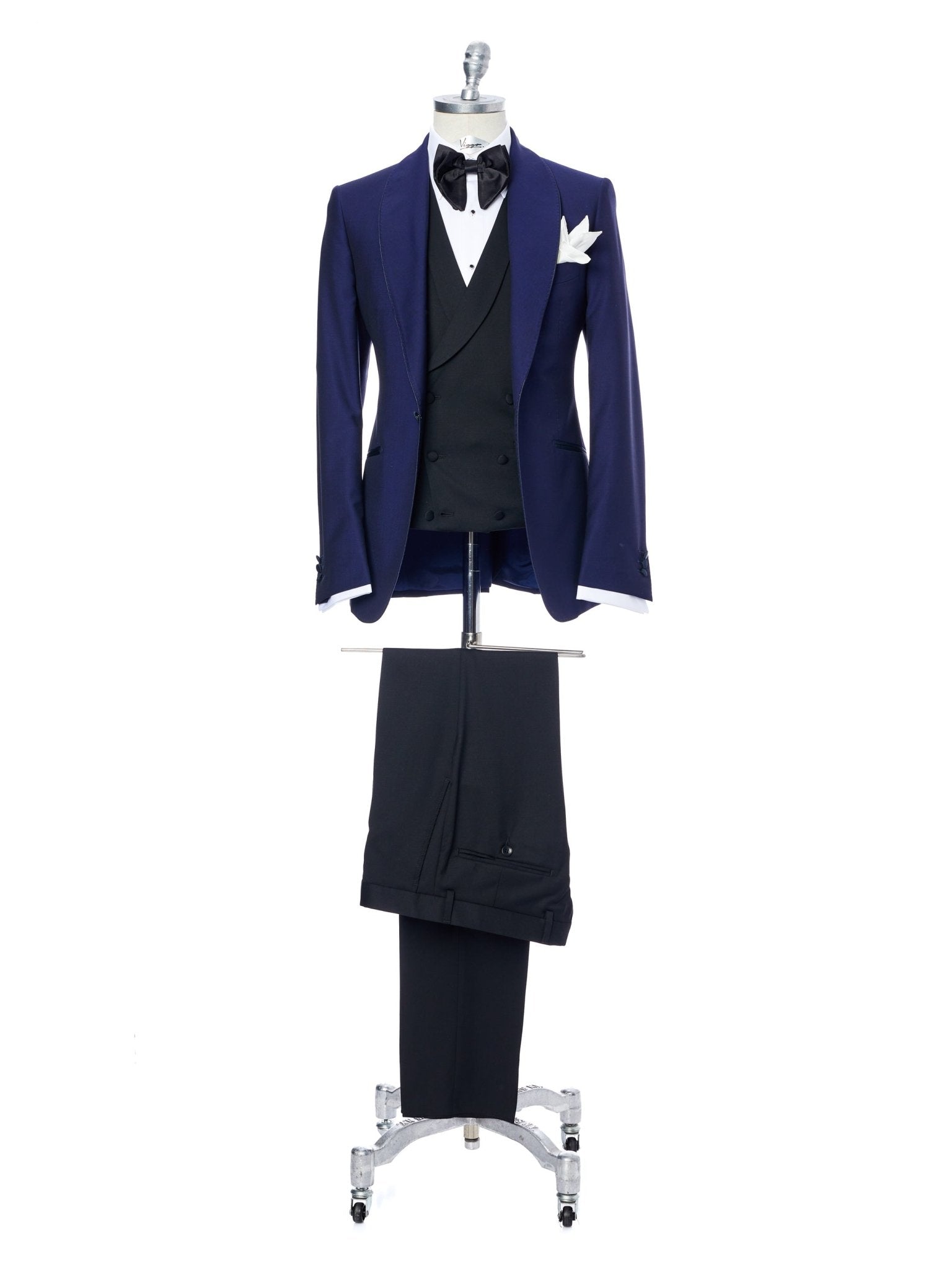 Sacou navy cu rever sal - Viggo