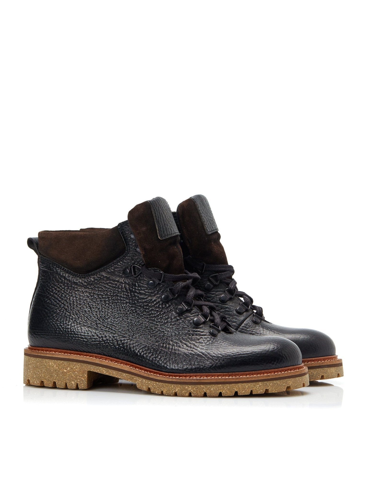 Bocanci maro din piele - Viggo