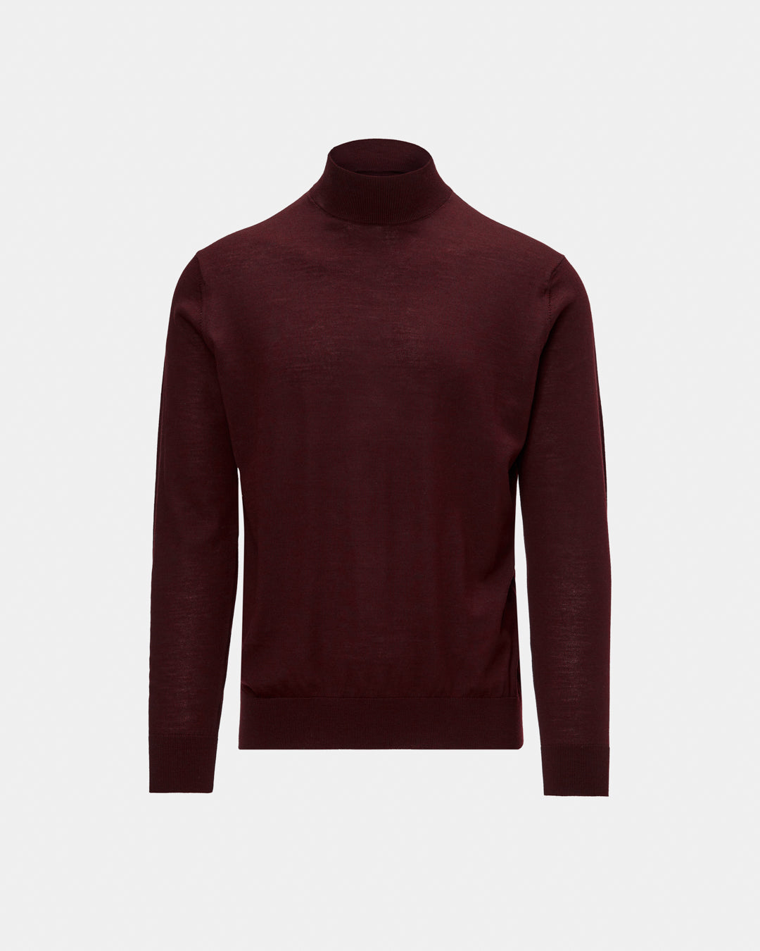 Bordeaux 16 GG merino wool high neck sweater