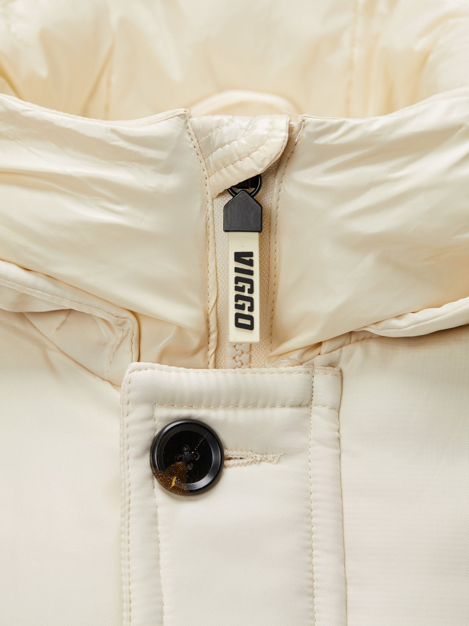 Geaca alba lunga, cu incalzire - Viggo